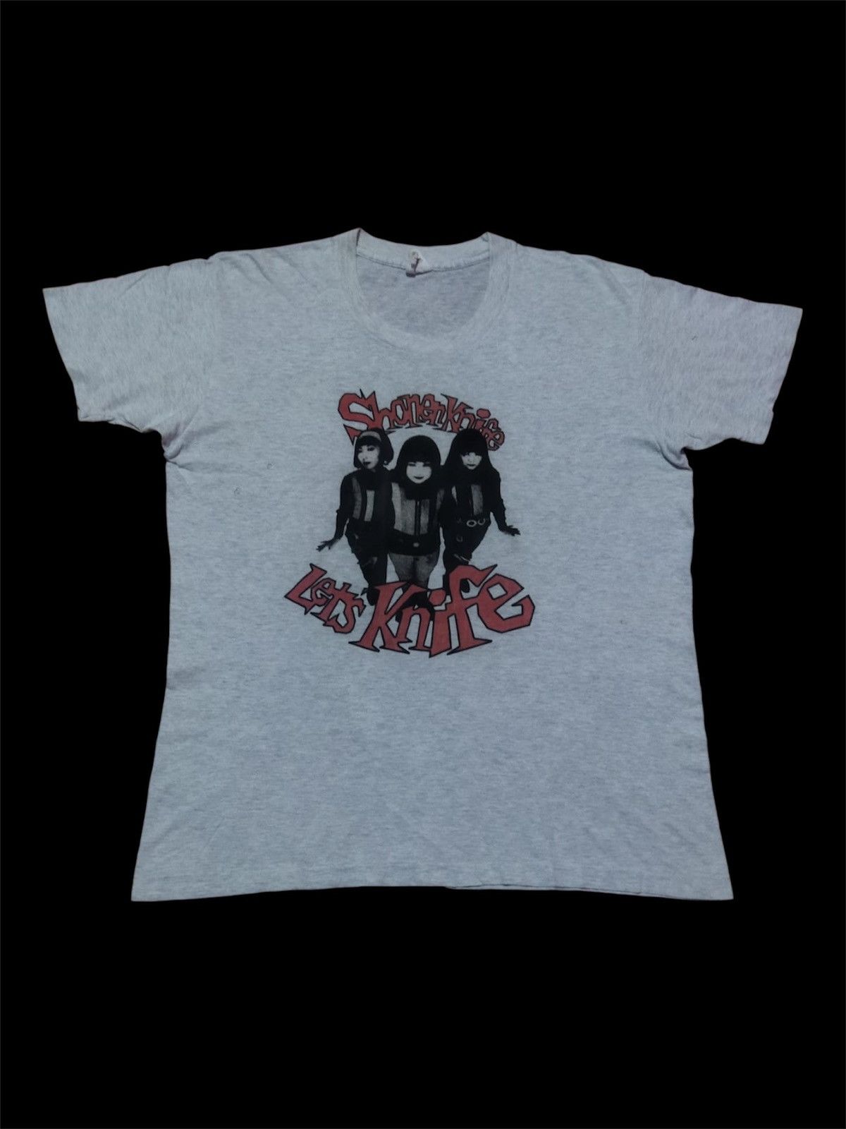 Band Tees × Vintage Vintage 90s Shonen Knife Shirt Size US M / EU 48-50 / 2 - 1 Thumbnail