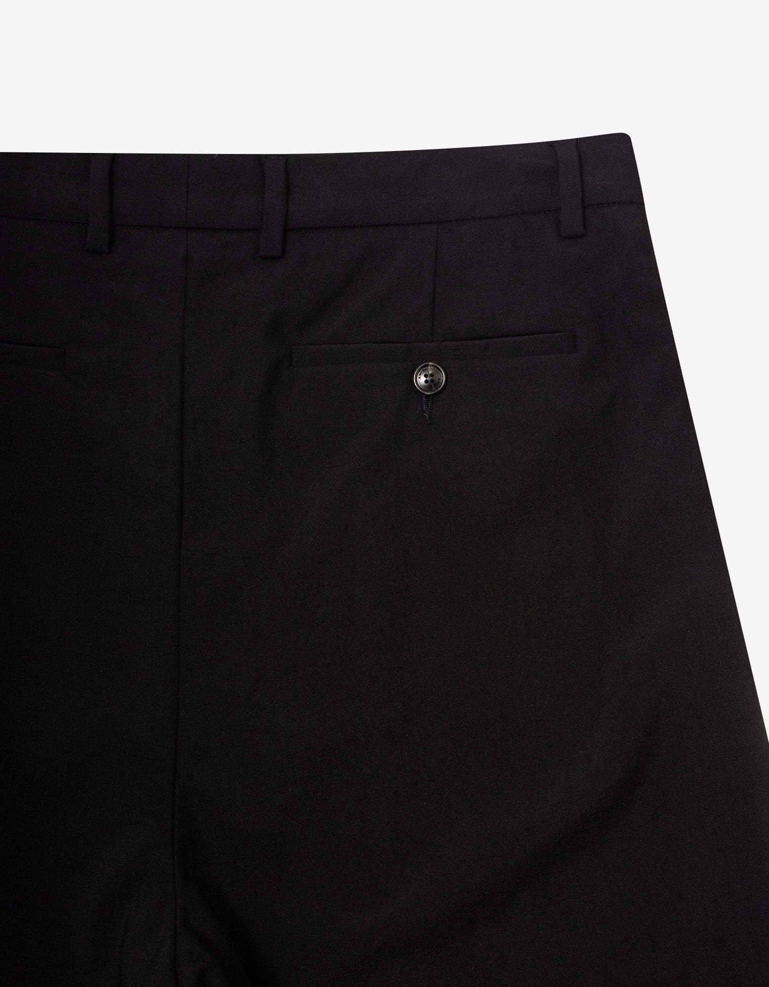 Amiri Amiri Black Double Pleat Wool Tailored Shorts Size US 32 / EU 48 - 4 Thumbnail