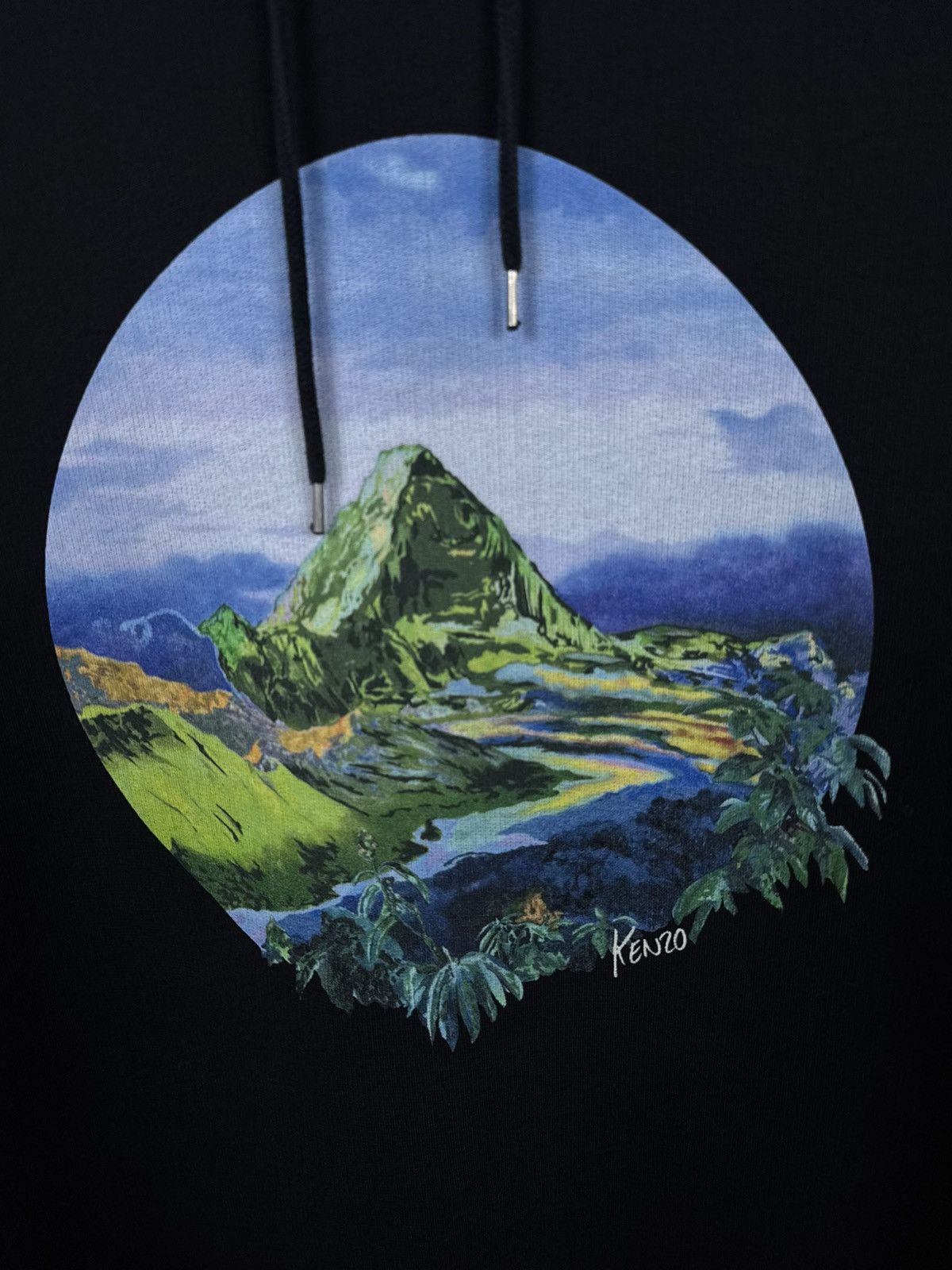 Kenzo Kenzo Hoodie Mountain Gems Black Sz M Luxury Paris Designer Size US M / EU 48-50 / 2 - 11 Thumbnail