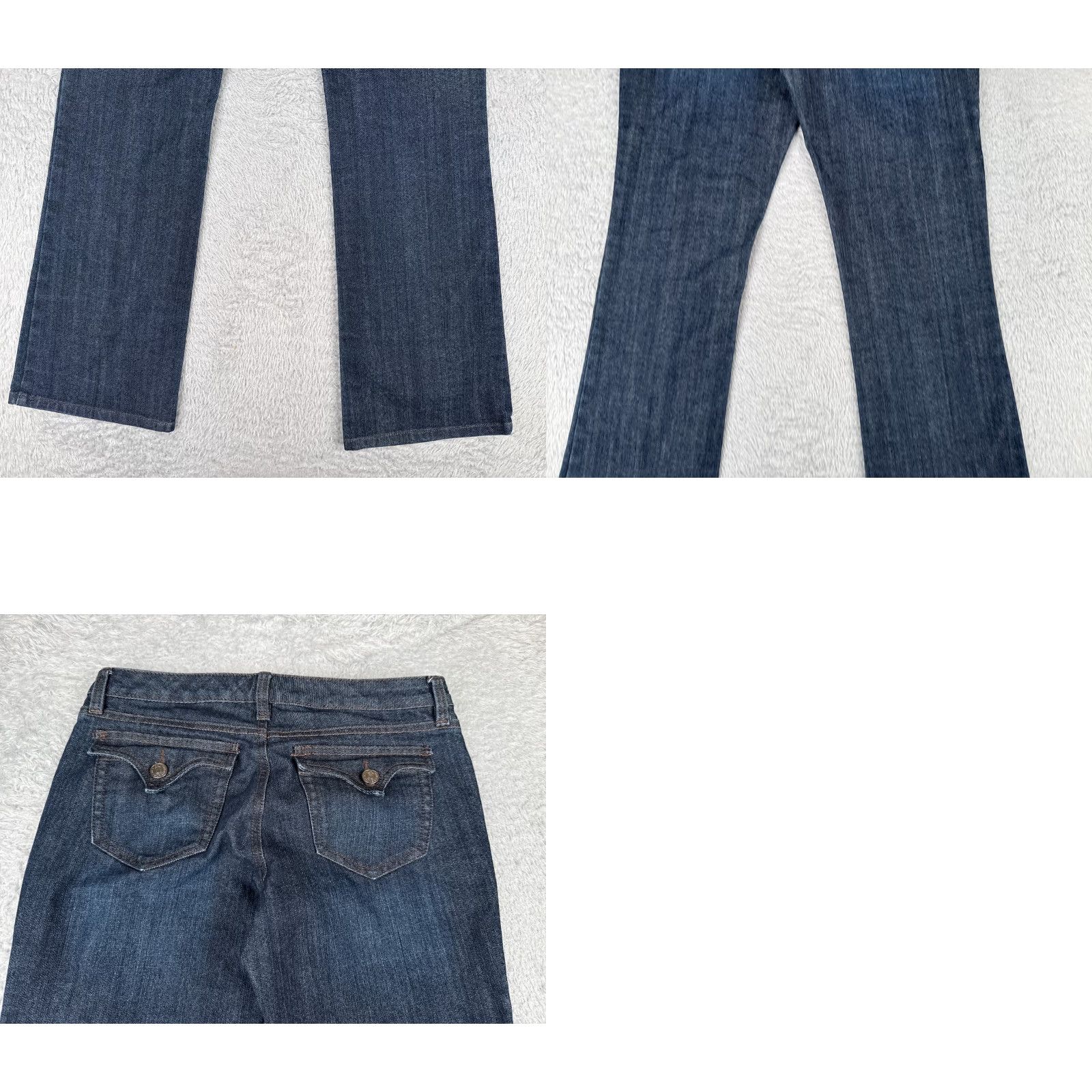 Vintage Canyon River Blues Jeans Womens 4P Jeans Bootcut Low Rise 28x30 Blue Denim Regular Size 28 Womens Size 27" / US 4 / IT 40 - 10 Thumbnail