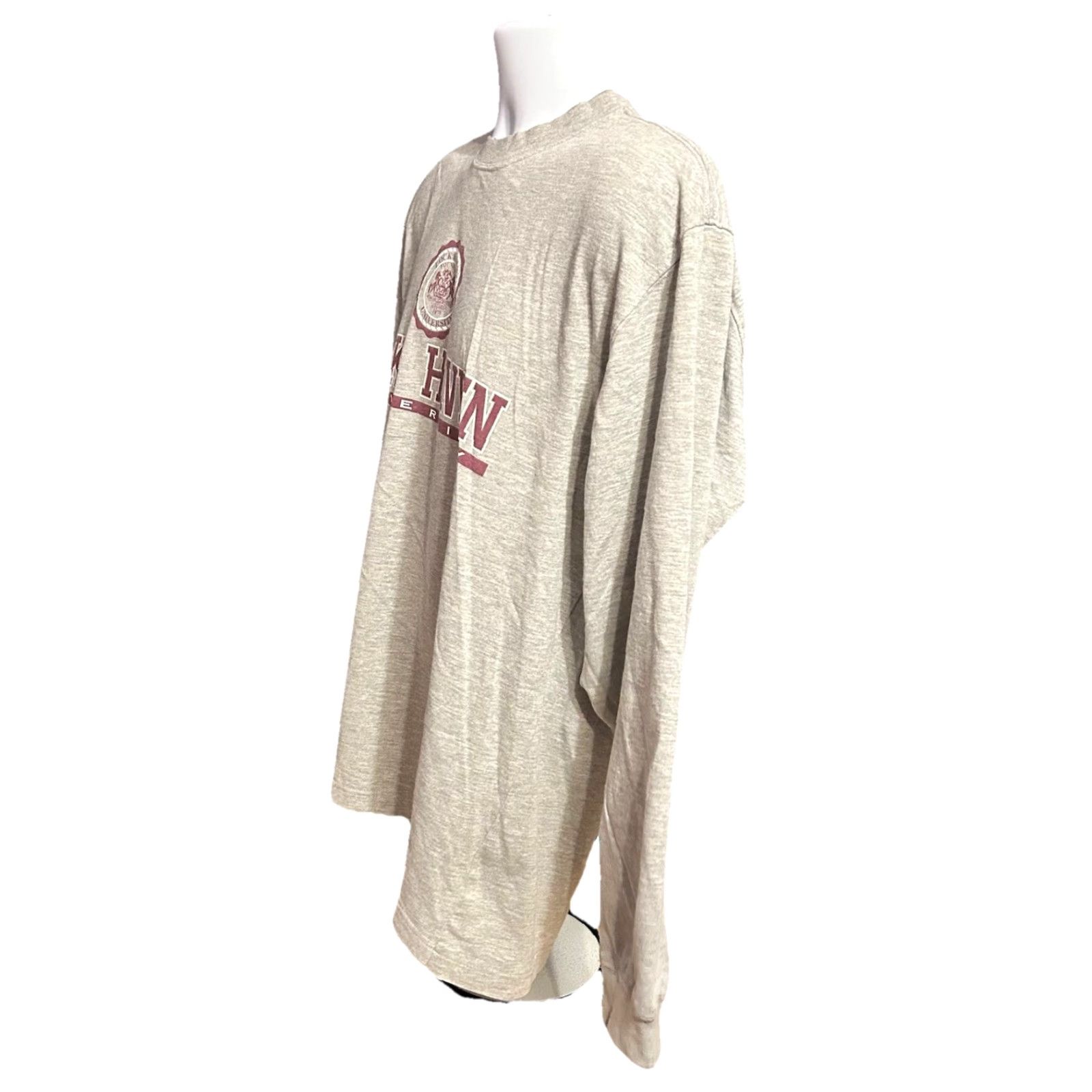 Jansport VINTAGE Jansport Long Sleeve Shirt Mens M Gray Lock Haven 52722 College Outdoor Activewear Front Graphic Size US M / EU 48-50 / 2 - 3 Thumbnail
