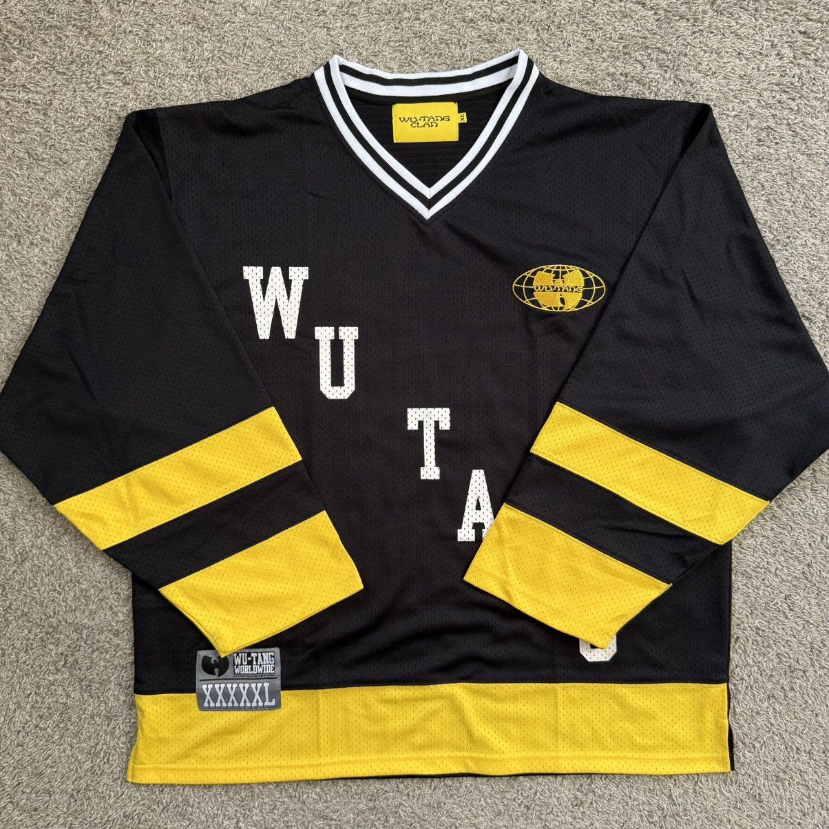 Wu-Tang Clan 🔴Wu-Tang Hockey Jersey Size XL Rare WuTang Clan Method Man Size US XL / EU 56 / 4 - 2 Thumbnail