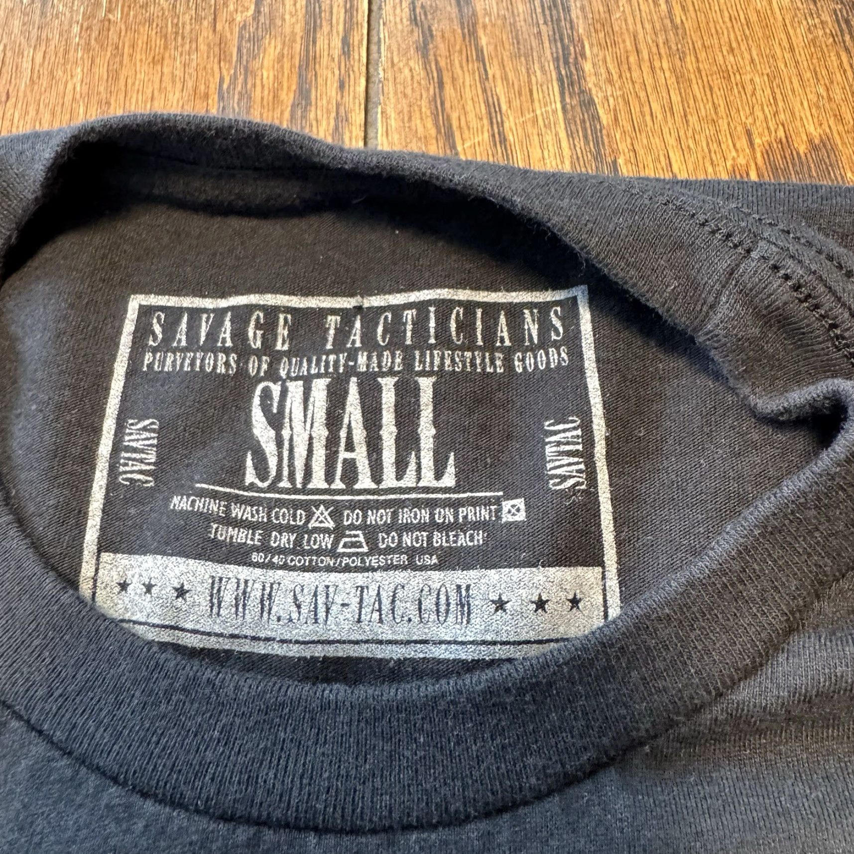 CO Savage Tacticians T Shirt Men’s Size S Black Times Up Sucker Graphic Print Skeleton Crew Neck Short Sleeve Shirt Mens Size US S / EU 44-46 / 1 - 4 Thumbnail