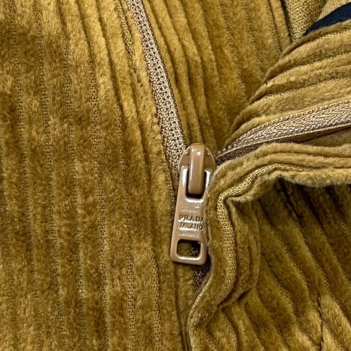 Prada PRADA 2024AW Triangle Logo Pinwale Corduroy Trousers / Pants Size US 44 / EU 60 - 5 Thumbnail