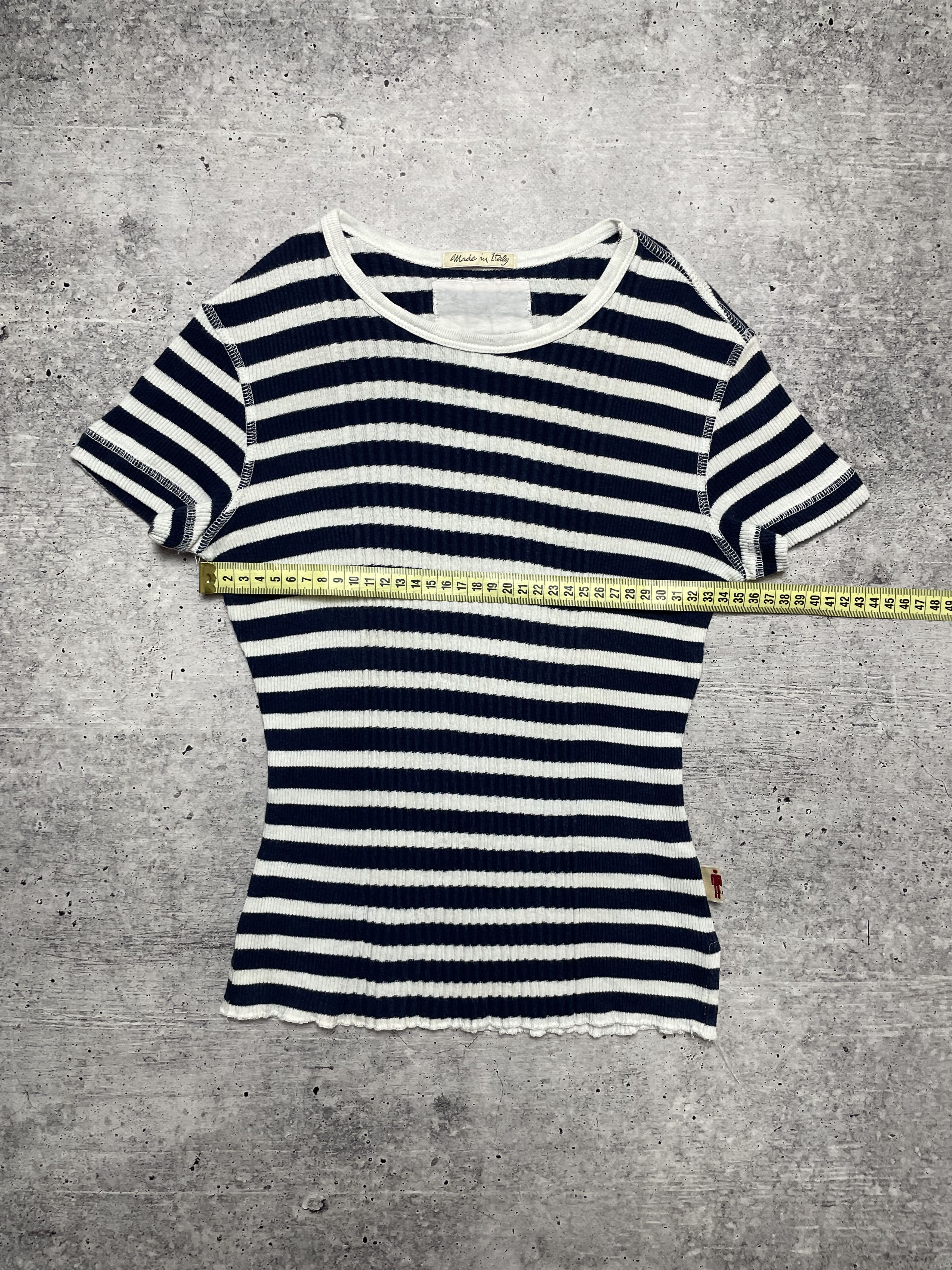 Jean Paul Gaultier Archive JPG Jean Paul Gaultier Striped Nautical Top Size S / US 4 / IT 40 - 15 Thumbnail