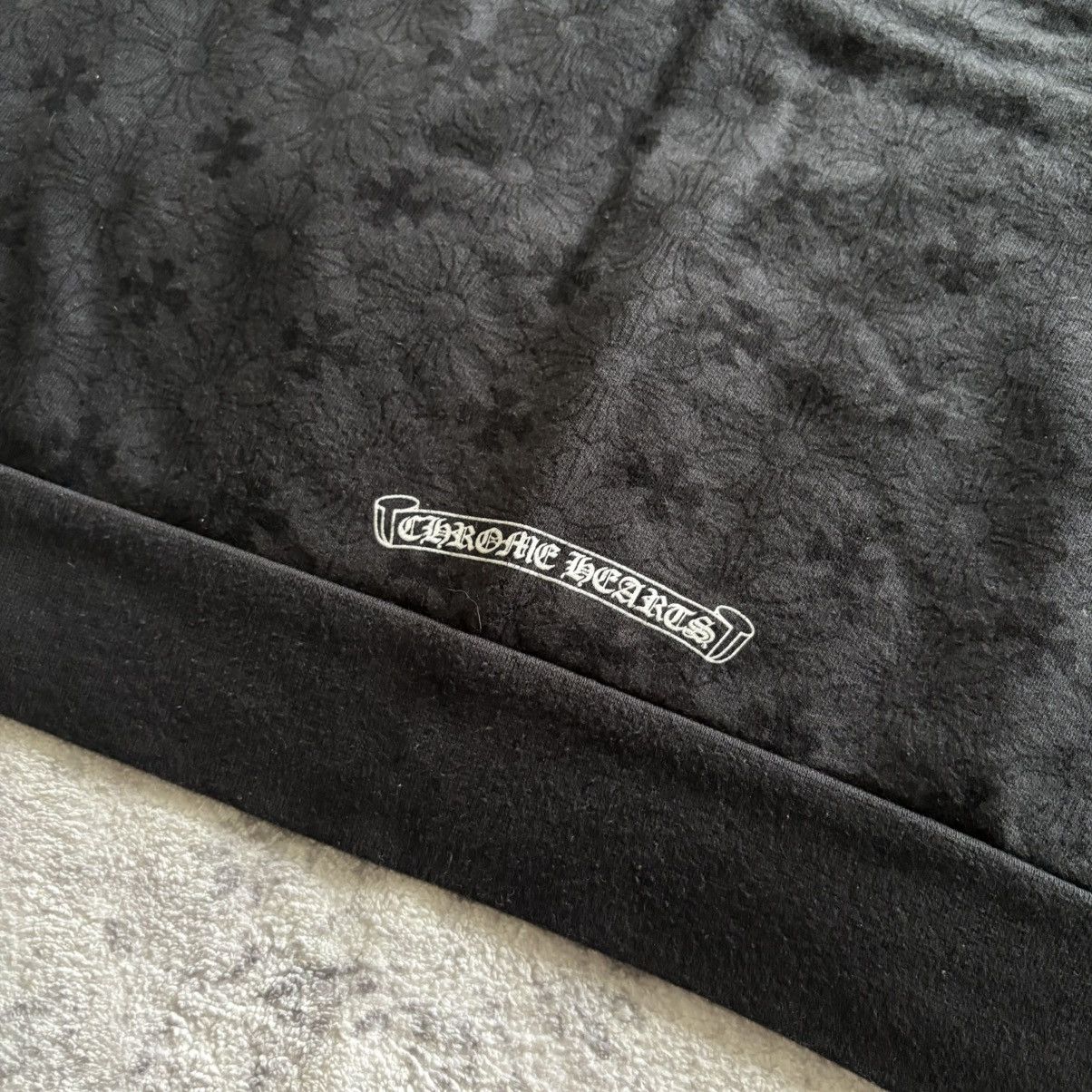 Chrome Hearts Chrome Hearts Fuck You Vertical Logo Monogram Hoodie | L Size US L / EU 52-54 / 3 - 9 Thumbnail