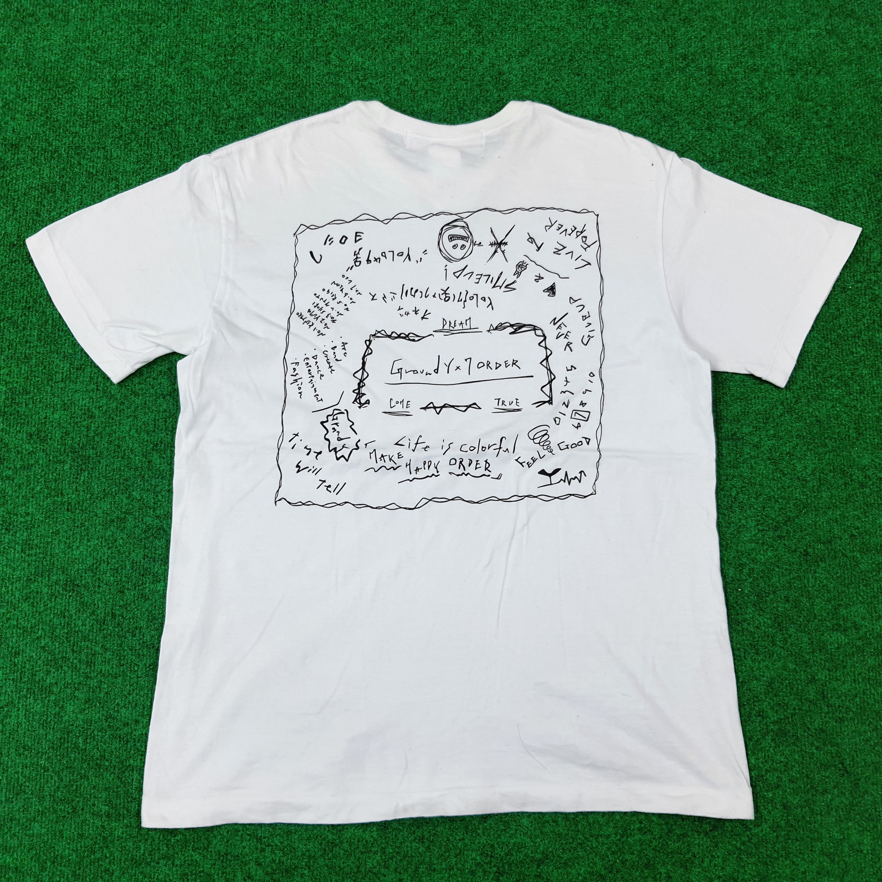 Yohji Yamamoto Ground Y x 7 Order Jujutsu Kaisen Designer Tshirt C239N68 Size US L / EU 52-54 / 3 - 1 Thumbnail