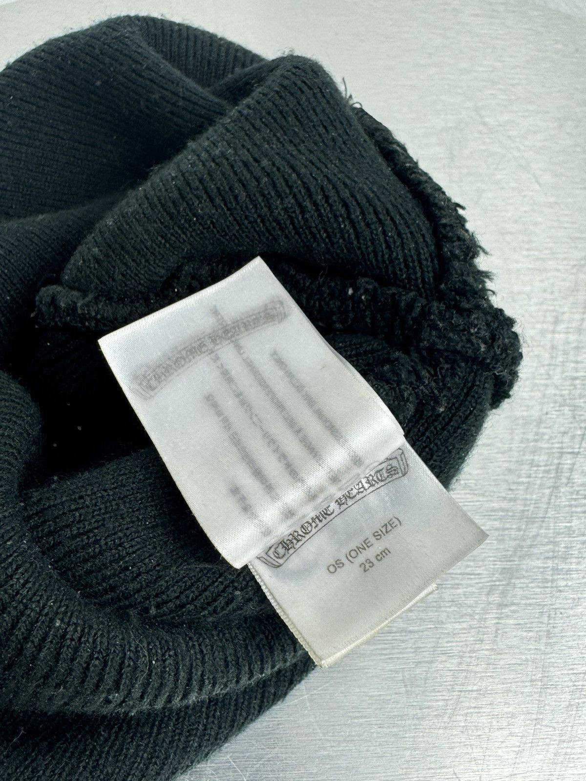Chrome Hearts Chrome Hearts Matty Boy Chomper Black Beanie Size ONE SIZE - 7 Thumbnail