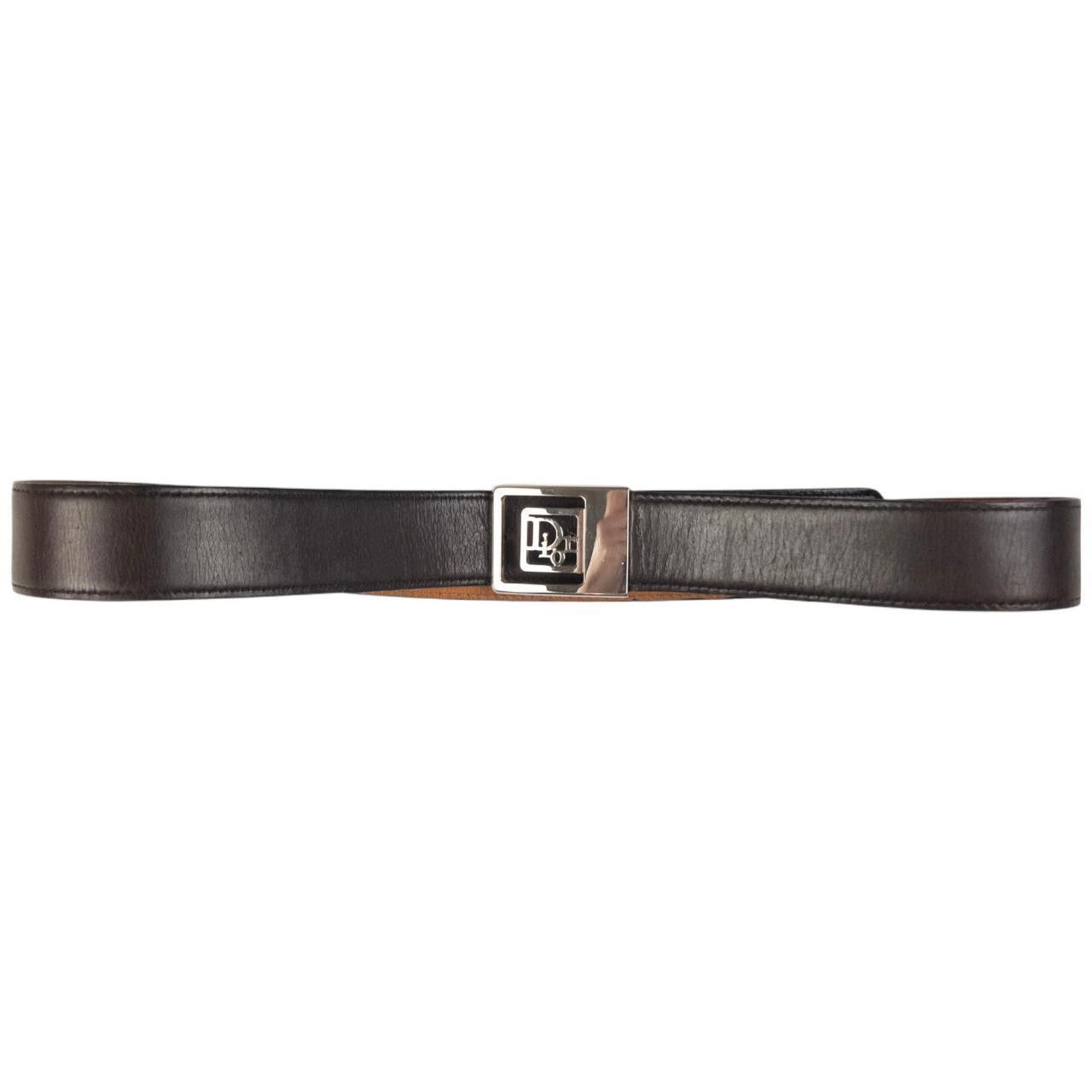 Dior Vintage Dior Leather Belt Size W30 Size ONE SIZE - 2 Thumbnail