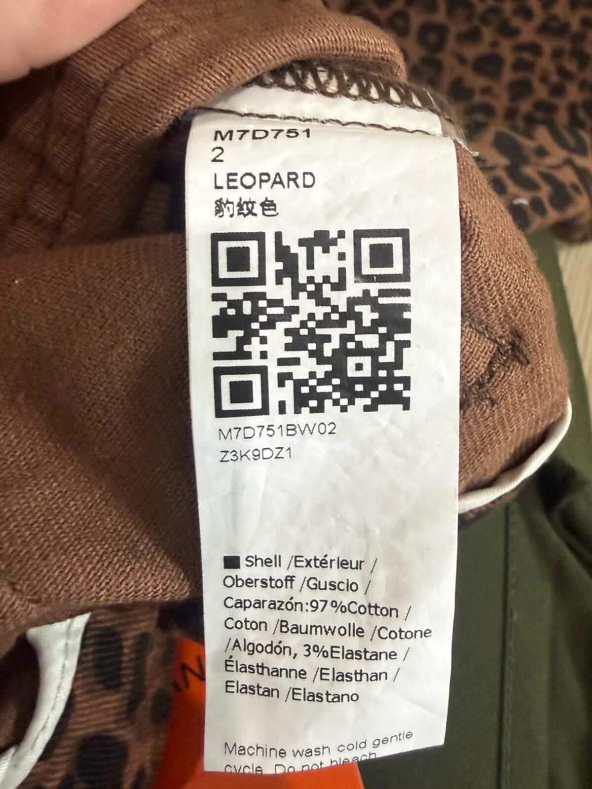 Other Leopard Print Cropped Wide-Leg Pants - Brown/Black Size 26" / US 2 / IT 38 - 4 Thumbnail