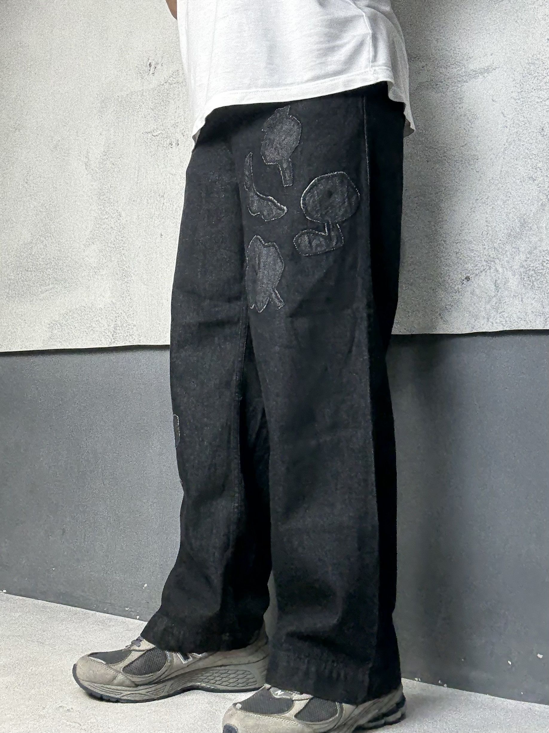 Ne-Net Ne-net Black Denim Jeans Size US 30 / EU 46 - 2 Thumbnail