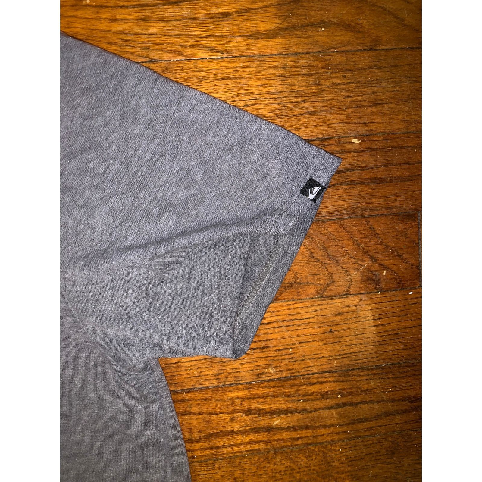 Quiksilver × Vintage Quiksilver Pray For Surf Skull Graphic T Shirt Gray M Size US L / EU 52-54 / 3 - 3 Thumbnail
