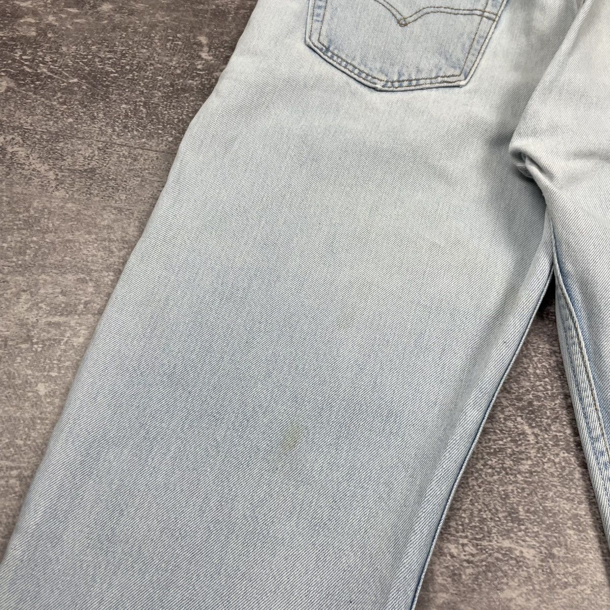 Levi's Vintage 90’s Distressed Levis 501 Size US 34 / EU 50 - 4 Thumbnail