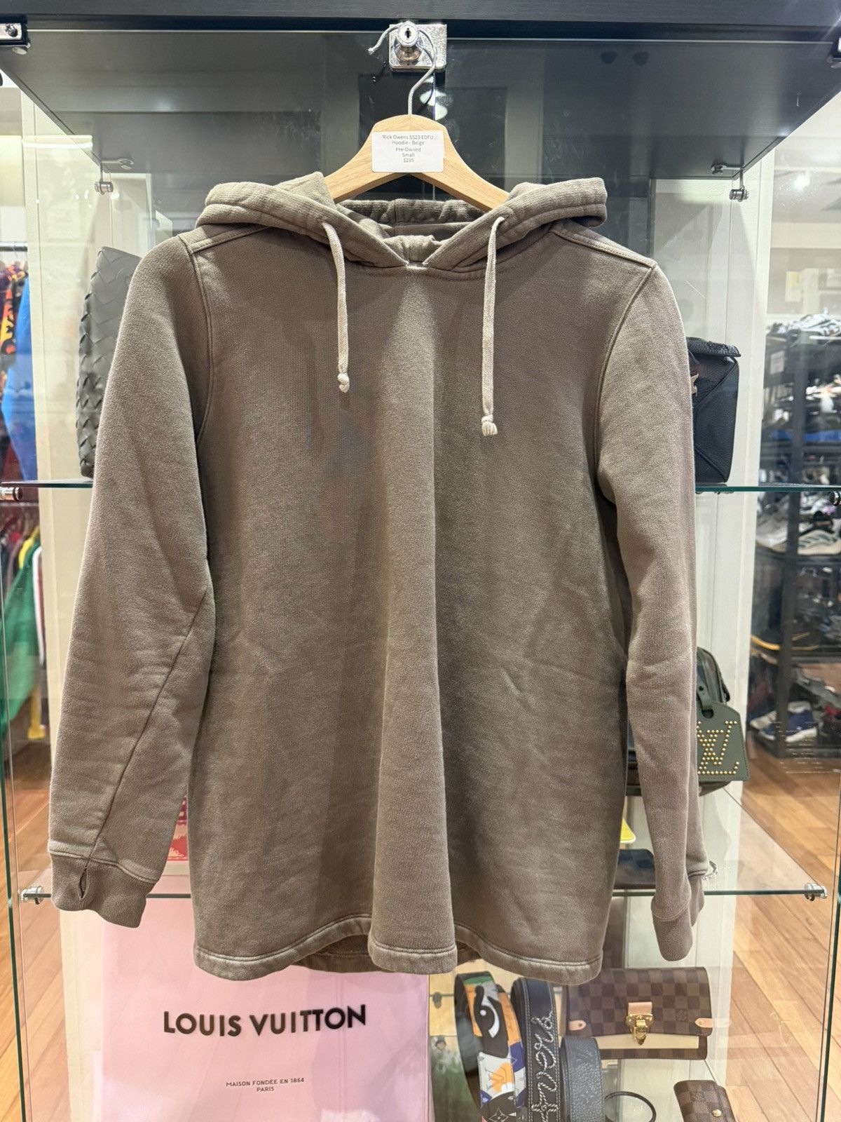 Rick Owens Rick Owens SS23 EDFU Hoodie Size US S / EU 44-46 / 1 - 1 Thumbnail