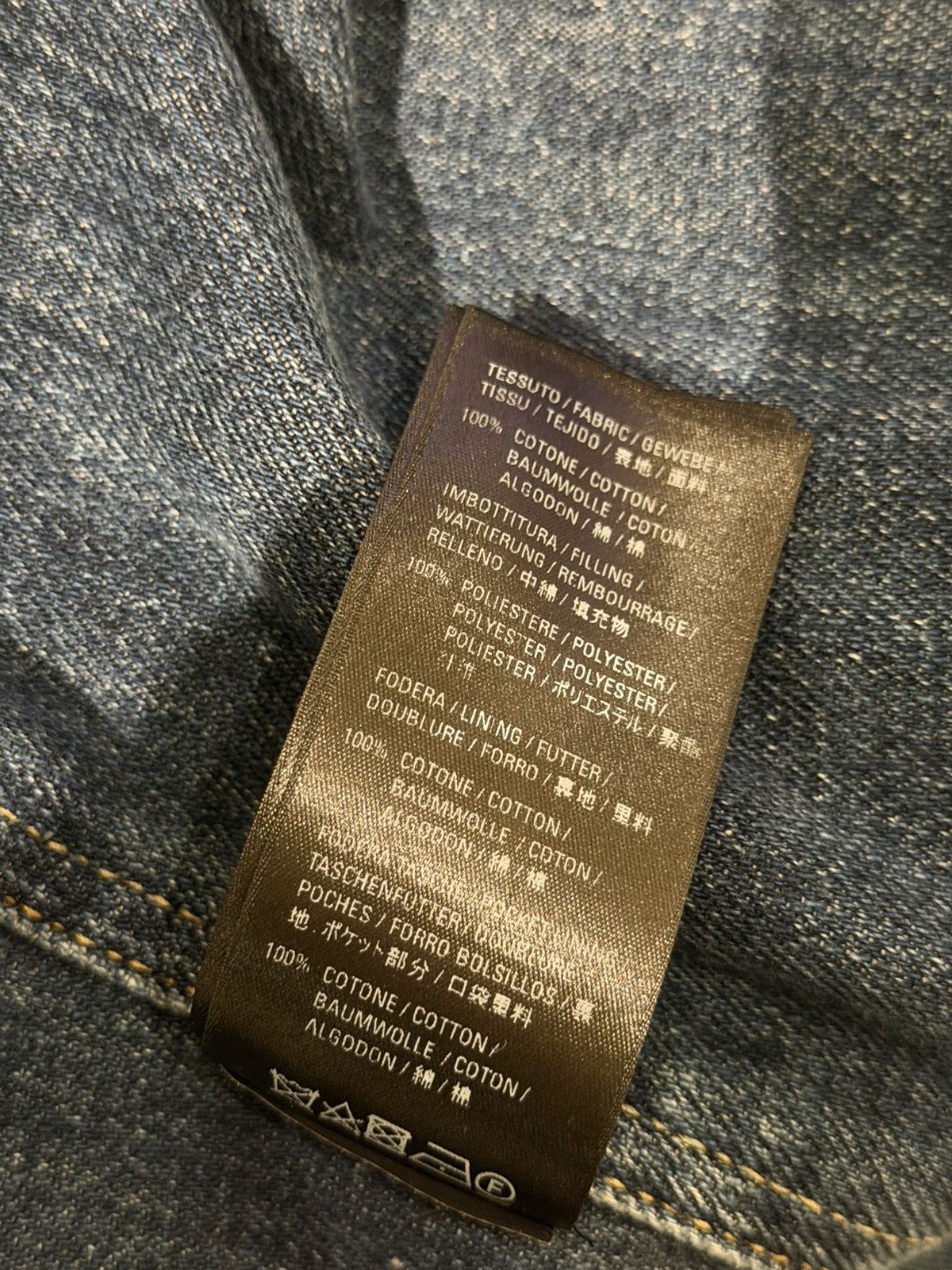Balenciaga SS22 Balenciaga ‘Padded’ Oversized Washed Denim Jacket Size US S / EU 44-46 / 1 - 8 Thumbnail