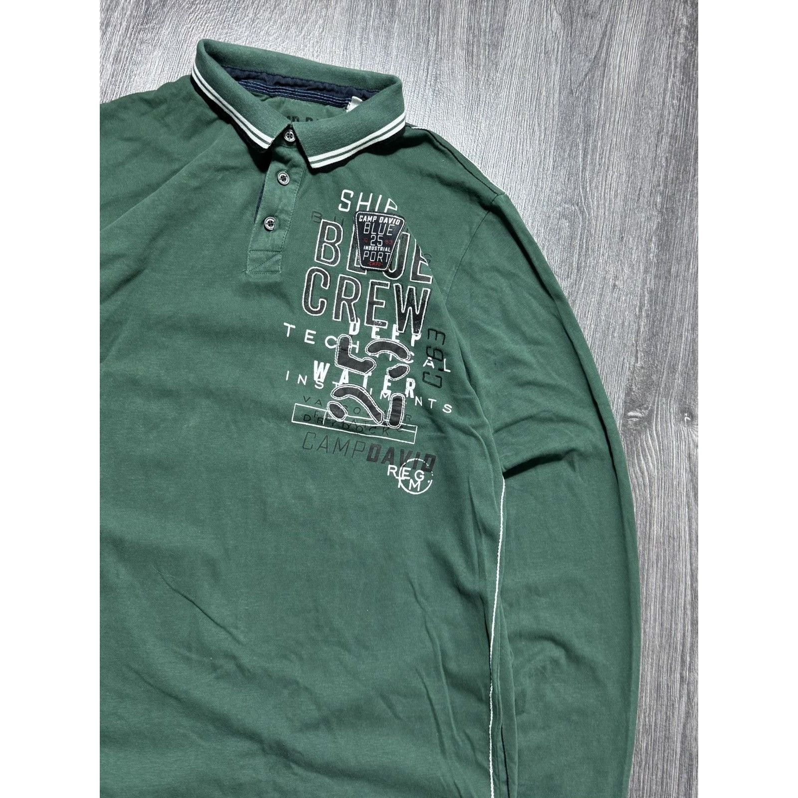 Japanese Brand × Vintage Vintage Y2K Camp David Avantgarde longsleve Size US XL / EU 56 / 4 - 4 Thumbnail