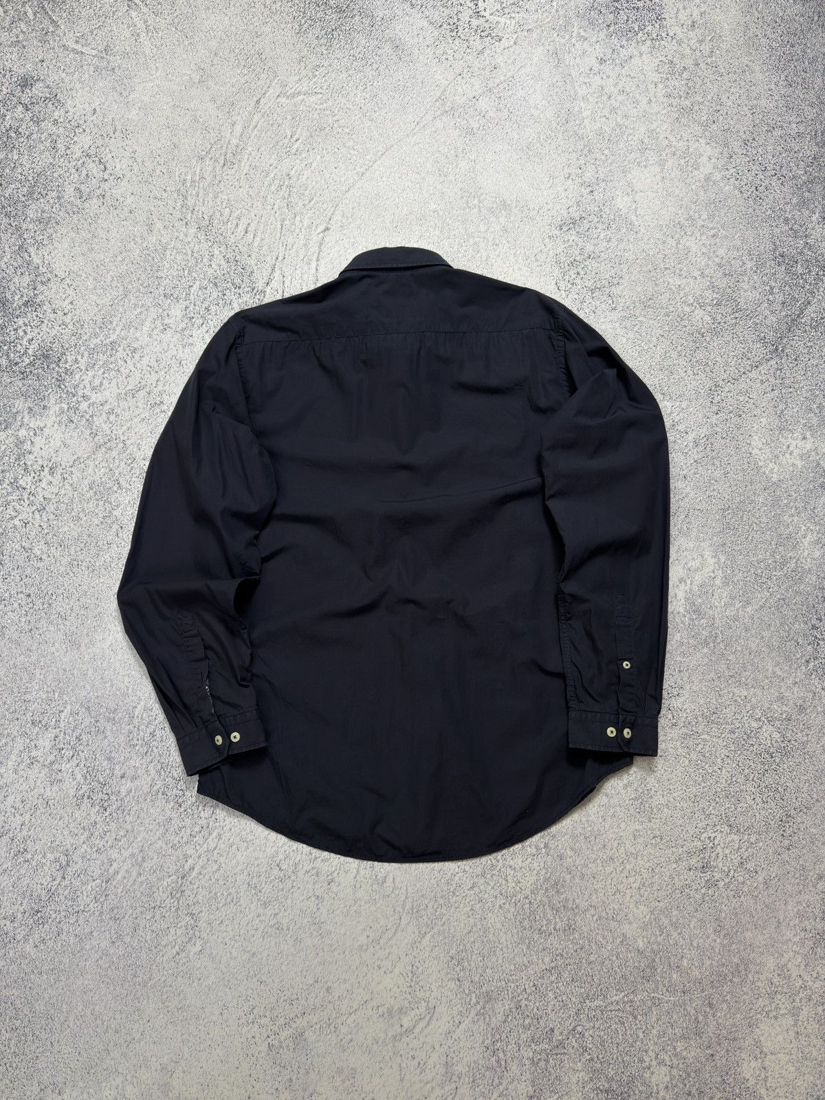 Jean Paul Gaultier Jean Paul Gaultier Monsieur Vintage Navy Button-Up Shirt Size US L / EU 52-54 / 3 - 11 Thumbnail