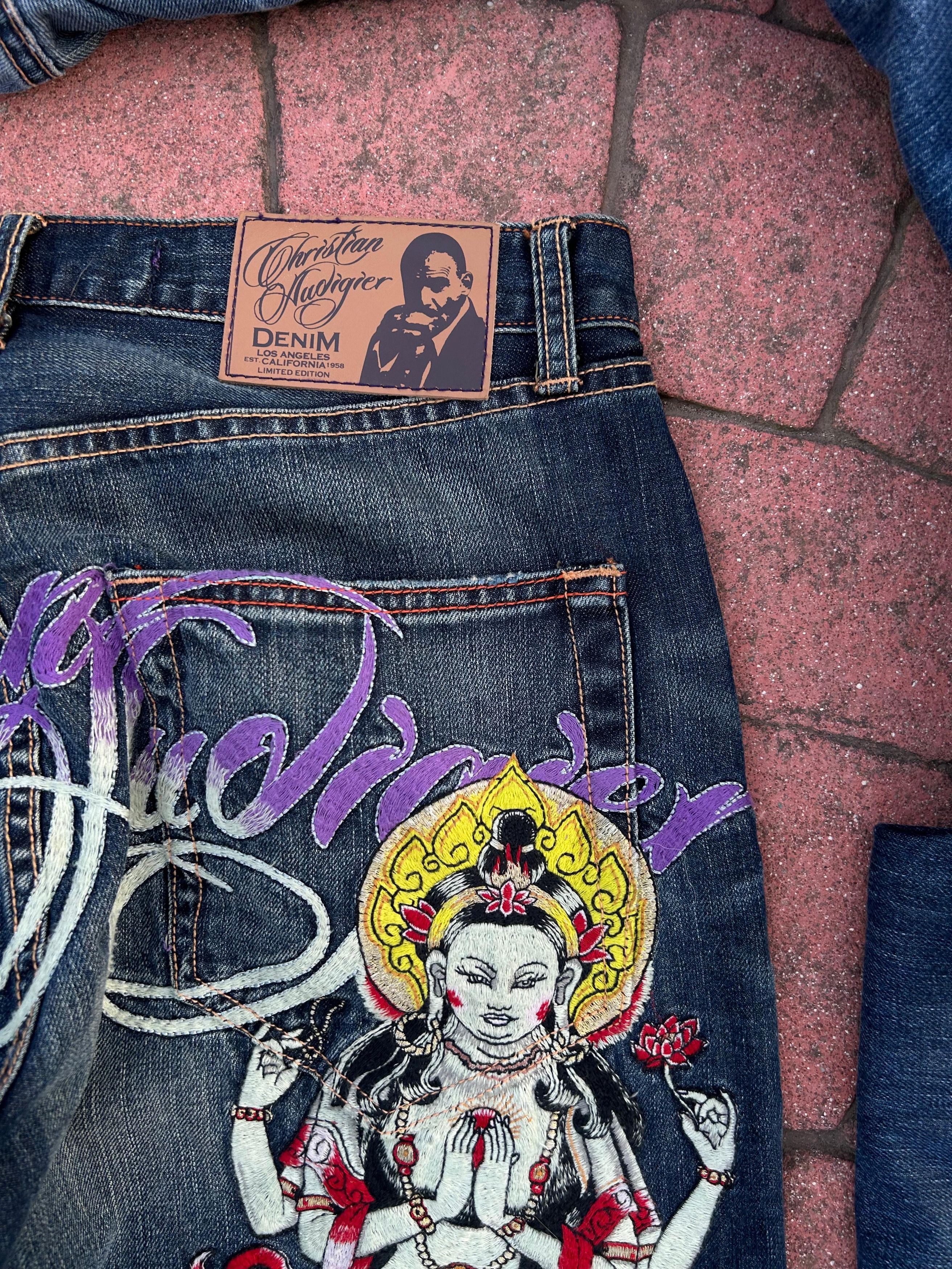 Christian Audigier × Ed Hardy Christian Audigier Jeans Size US 32 / EU 48 - 3 Thumbnail