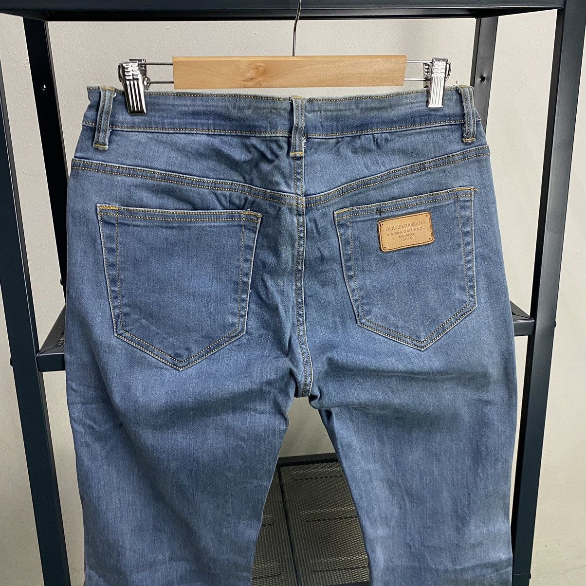 Designer × Dolce & Gabbana Dolce&Gabbana Skinny Stretchable Travis Scott Lil Uzi Style Size US 32 / EU 48 - 3 Thumbnail