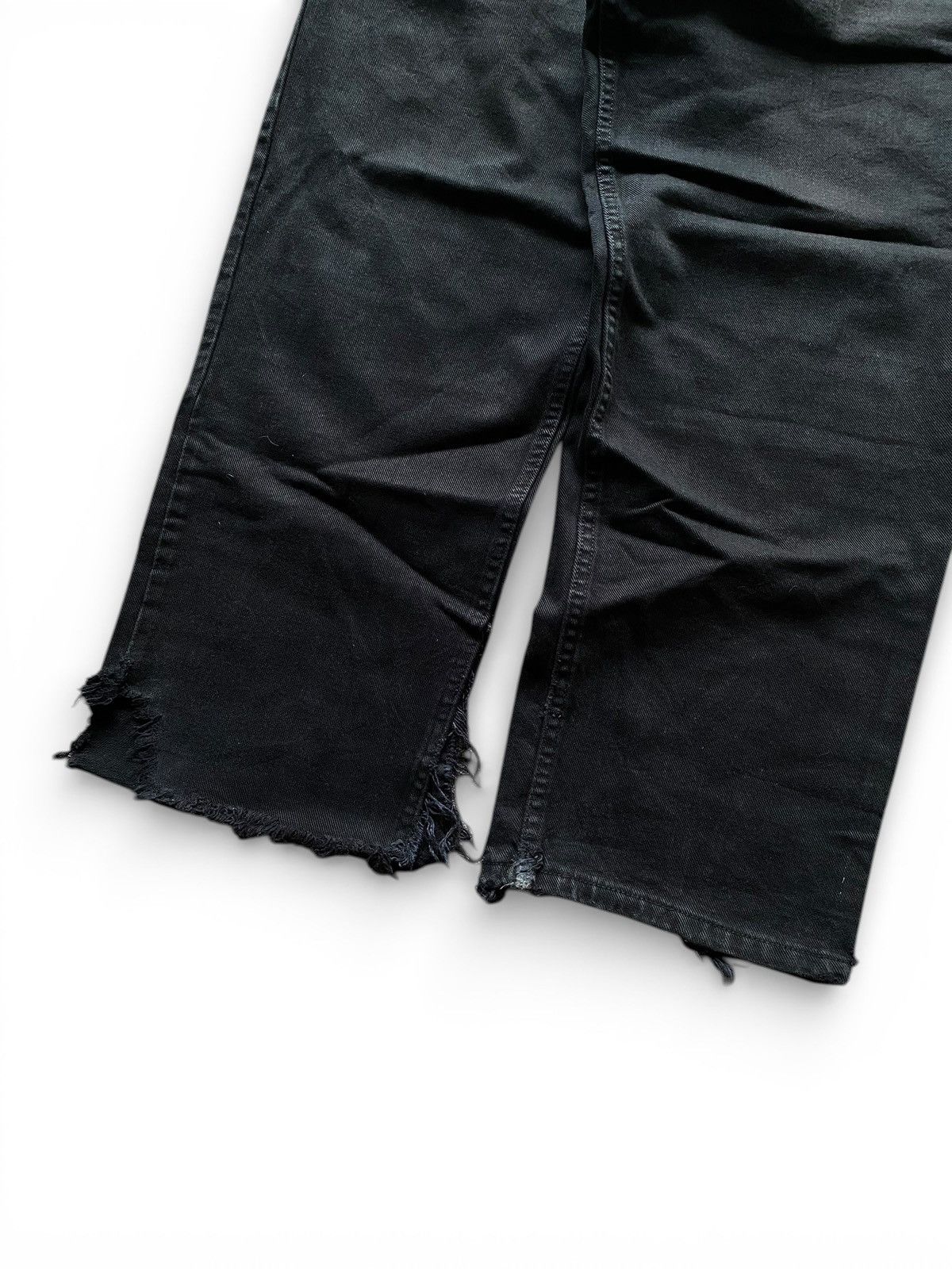 Levi's Vintage 90’s Distressed Baggy Levis Silvertab Black Jeans Size US 34 / EU 50 - 2 Thumbnail