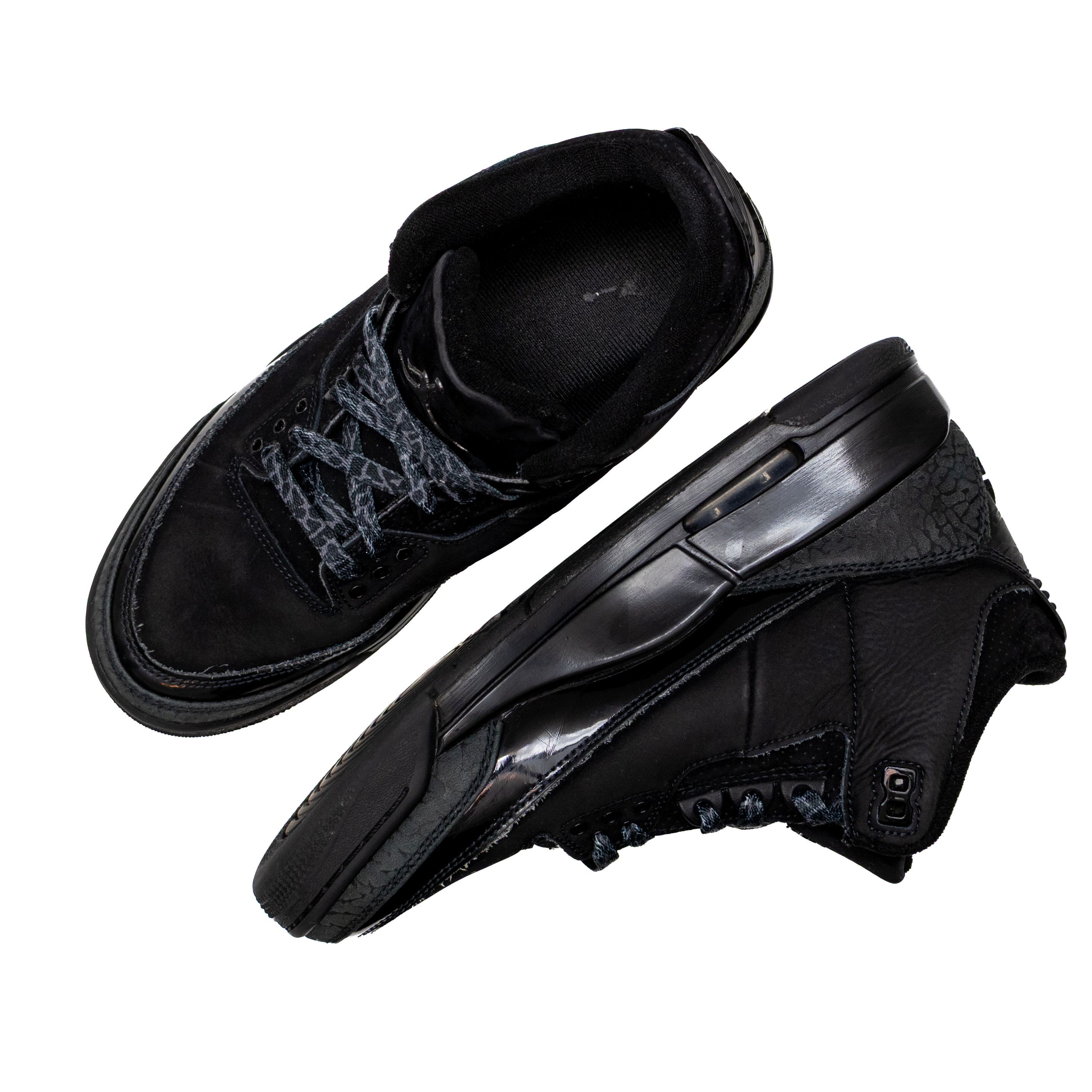 Jordan Brand Nike Air Jordan 3 Retro “Black Cat” CT8532-001 Men’s US 7.5 Size US 7.5 / EU 40-41 - 7 Thumbnail