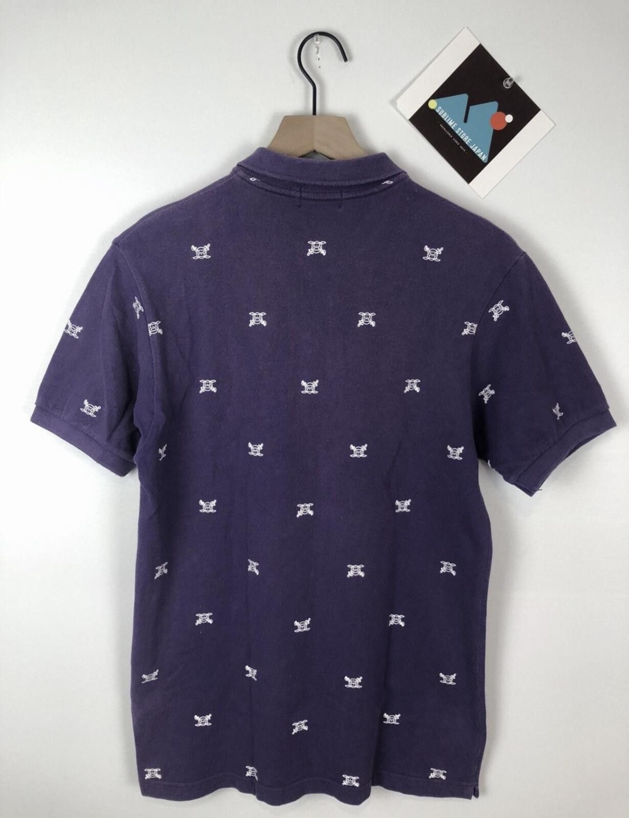 Bape BAPE x Baby Milo Pirate Store Purple Polo Medium Bathing Ape Size US M / EU 48-50 / 2 - 4 Thumbnail