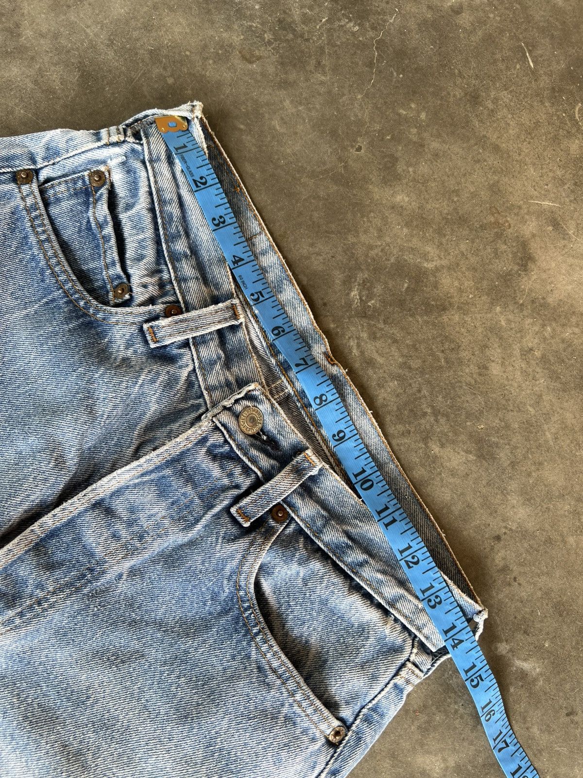 Levi's 💥Vintage 80’s Levis 501 Short Jean Size US 28 / EU 44 - 3 Thumbnail