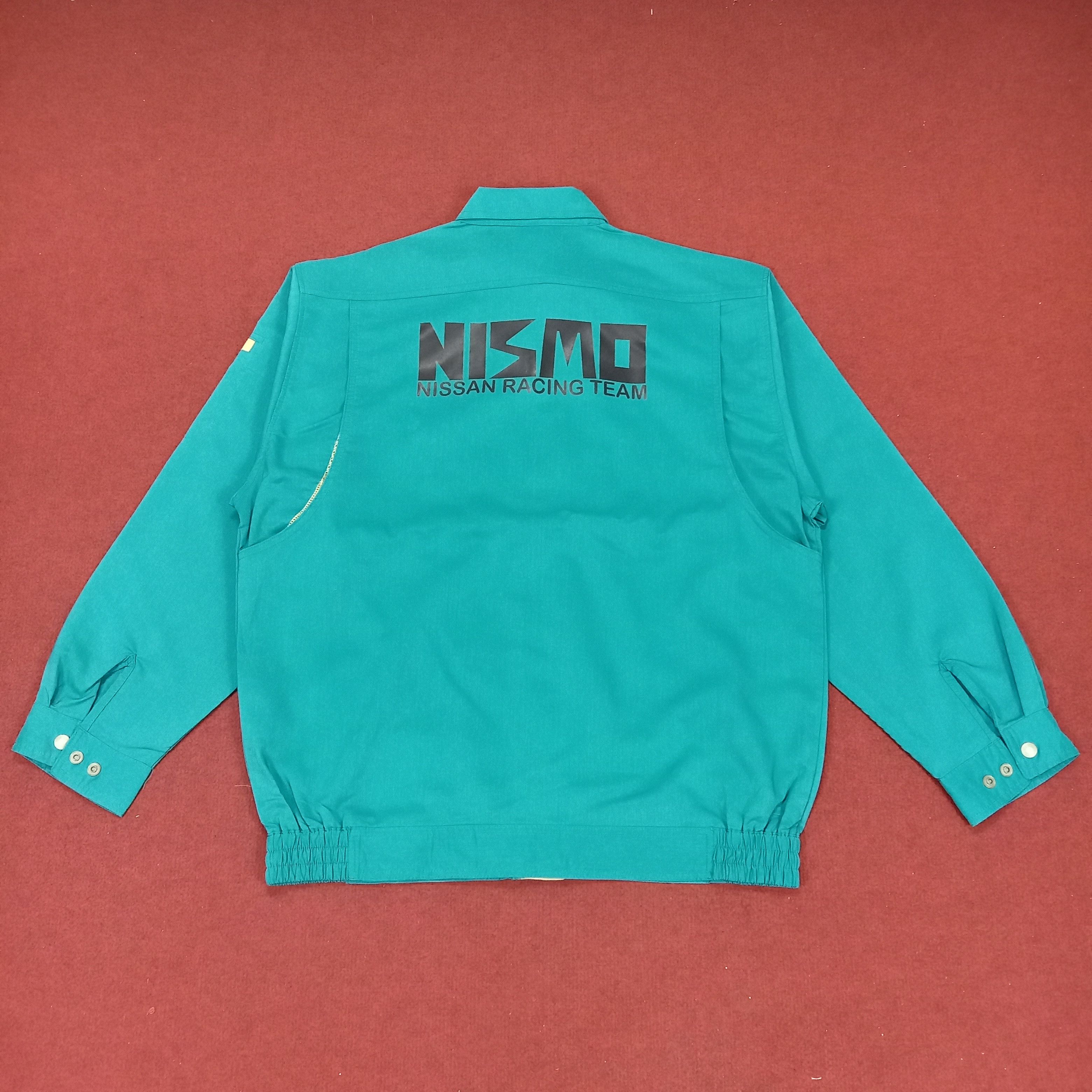 Japanese Brand Nismo Nissan Racing Team Custom Workwear Style Jacket Size US L / EU 52-54 / 3 - 1 Thumbnail