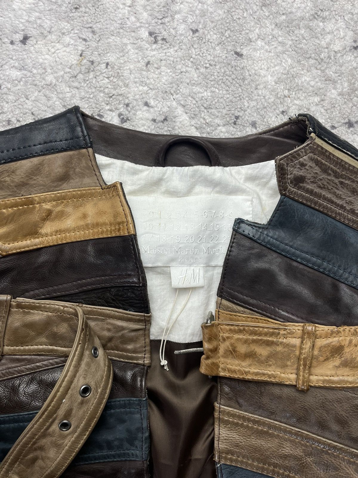 Maison Margiela belt jacket | Grailed