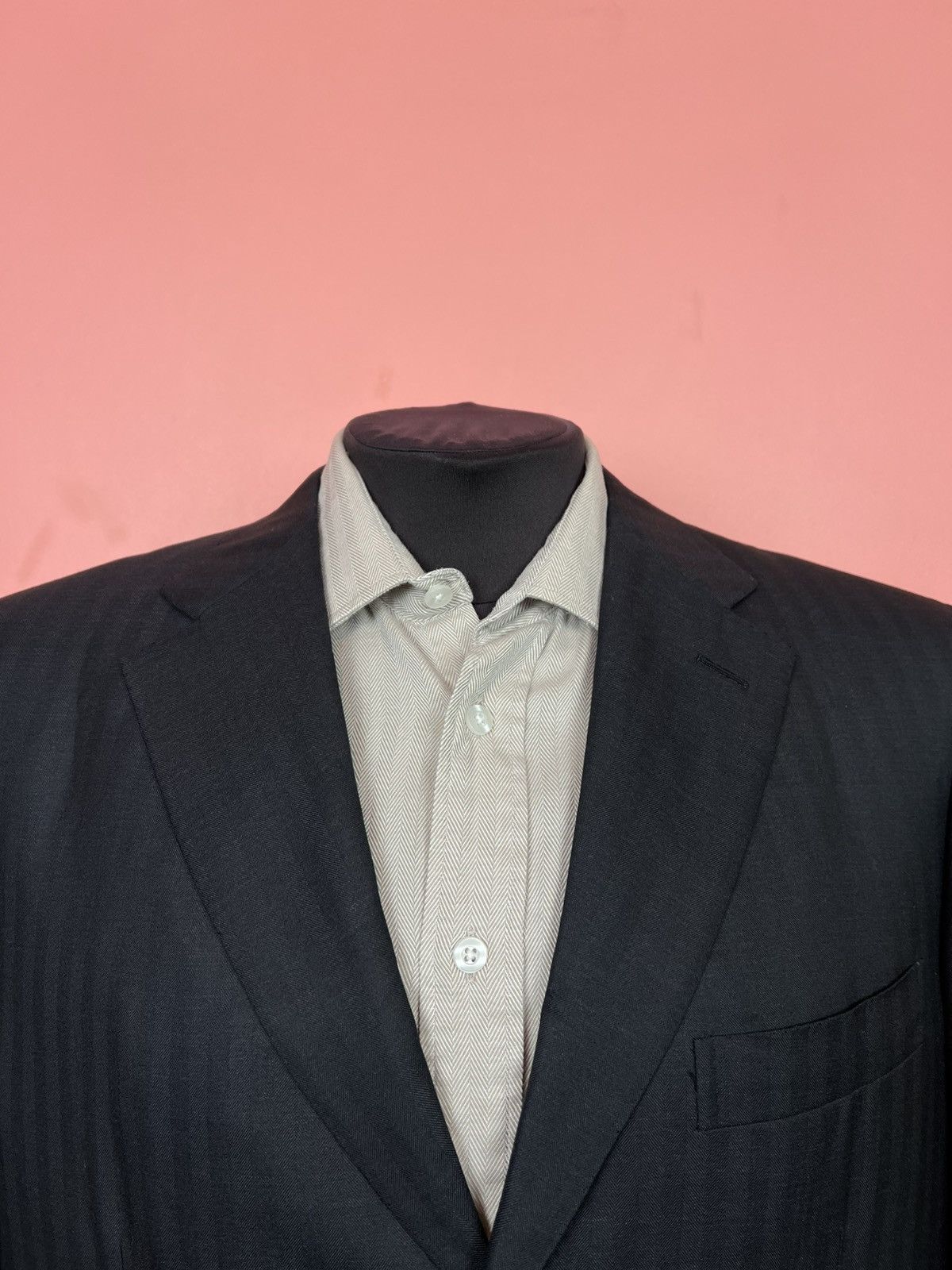 Brioni Brioni parlamento per braun super 180 wool classic blazer Size 50R - 3 Thumbnail