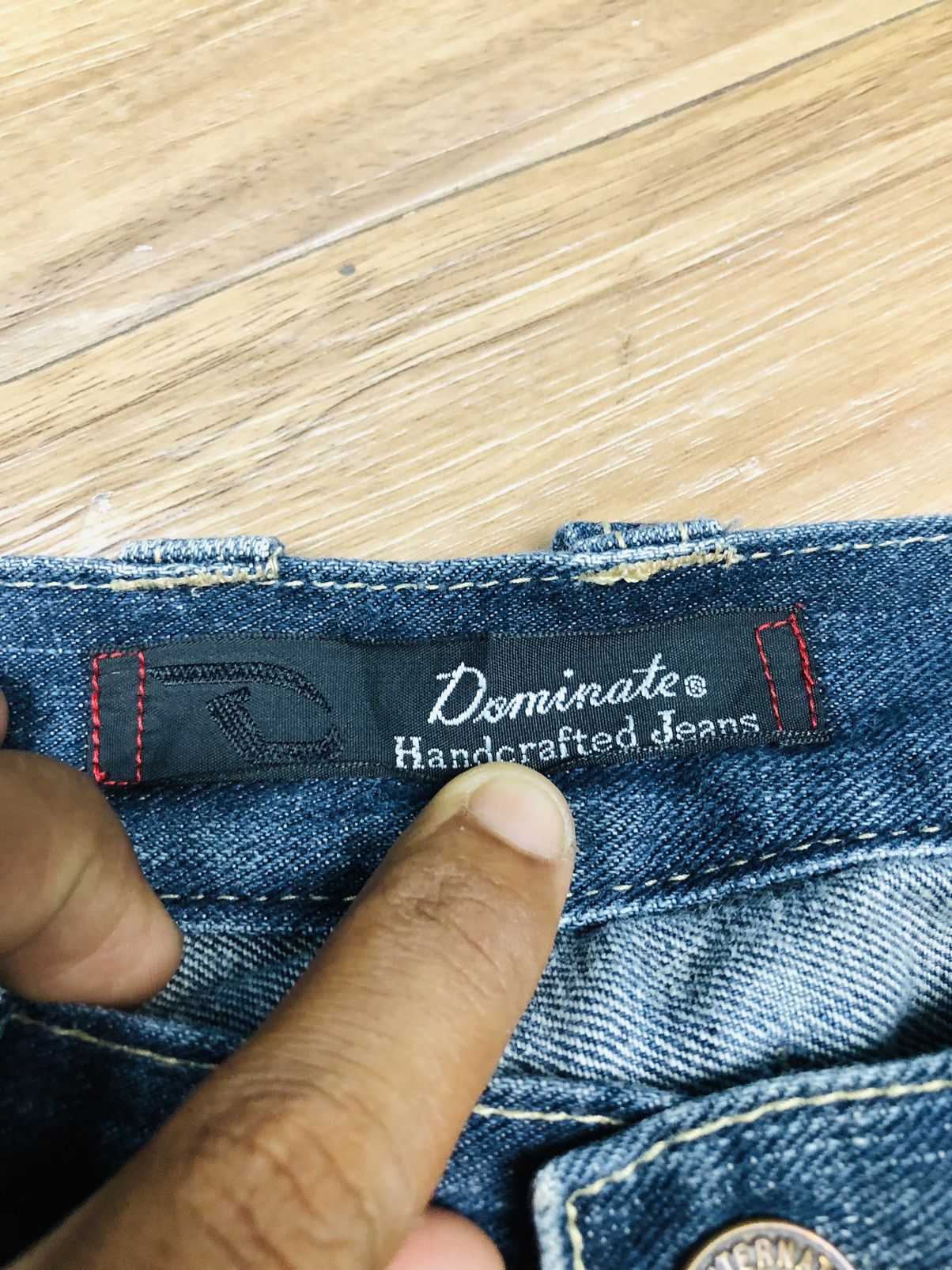 Japanese Brand Dominate Handcrafted Jeans (33) Size US 32 / EU 48 - 11 Thumbnail