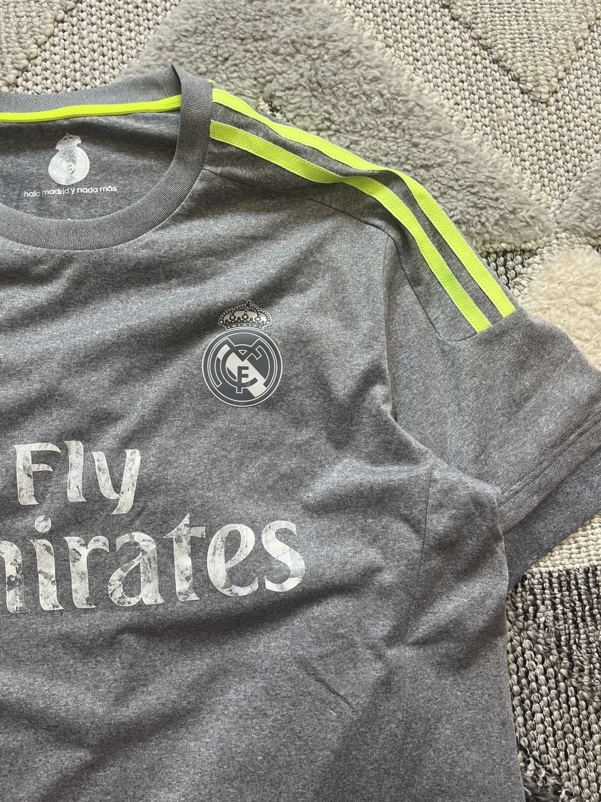 Adidas REAL MADRID JERSEY ADIDAS DRILL T SHIRT Size US L / EU 52-54 / 3 - 7 Thumbnail
