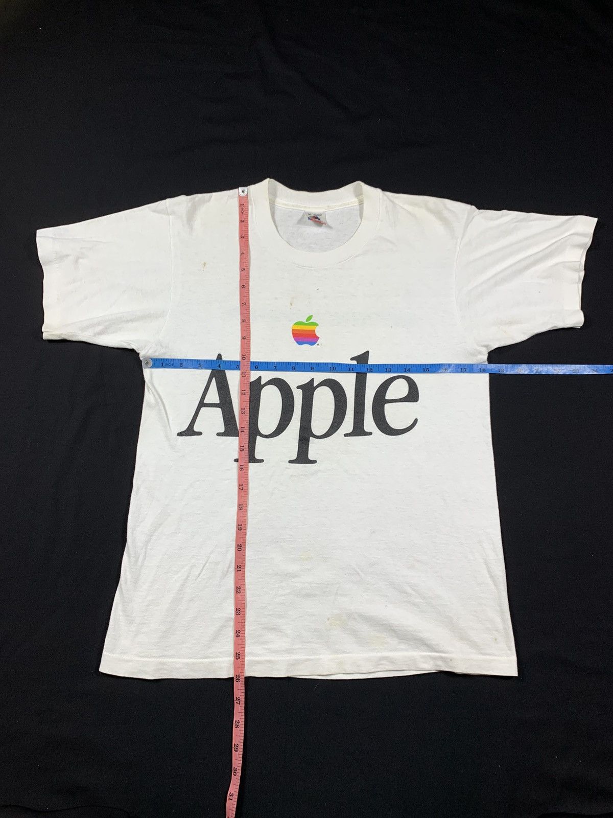 Apple Vintage Apple Rainbow Logo Computers Size US M / EU 48-50 / 2 - 10 Thumbnail