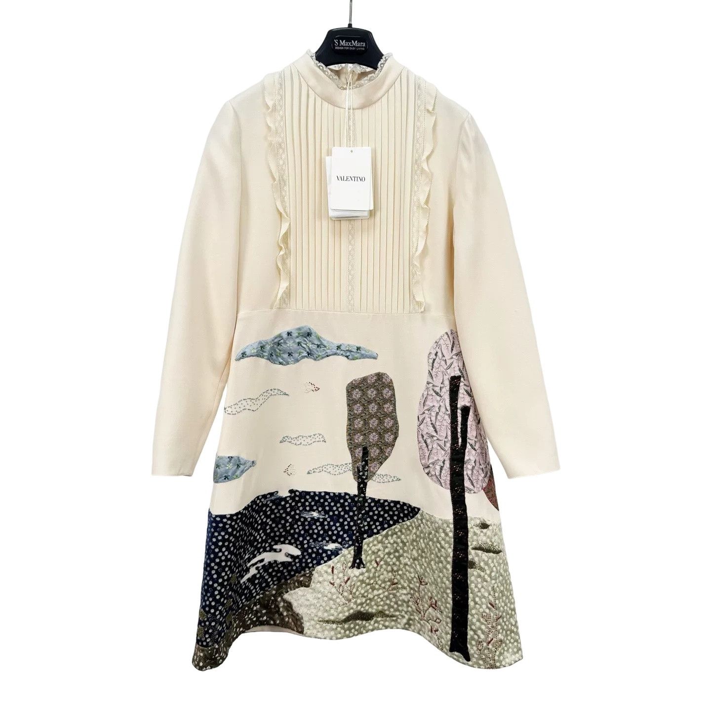 Valentino Valentino Embroidered Wool Mini Dress Size 42 Size M / US 6-8 / IT 42-44 - 1 Thumbnail