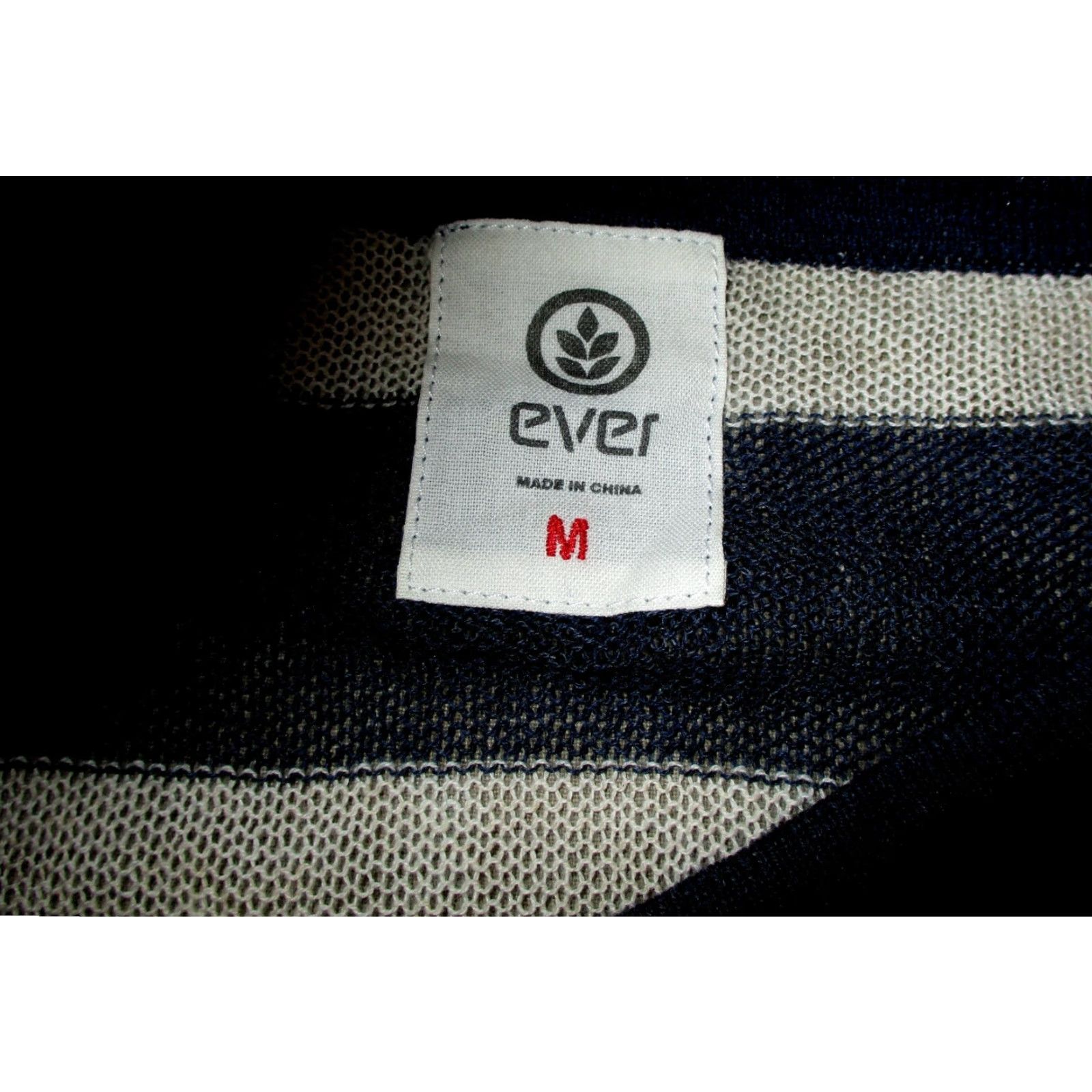 Vintage EVER Blue 100% Cotton Long Sleeve Sweater Women M Size M / US 6-8 / IT 42-44 - 6 Thumbnail