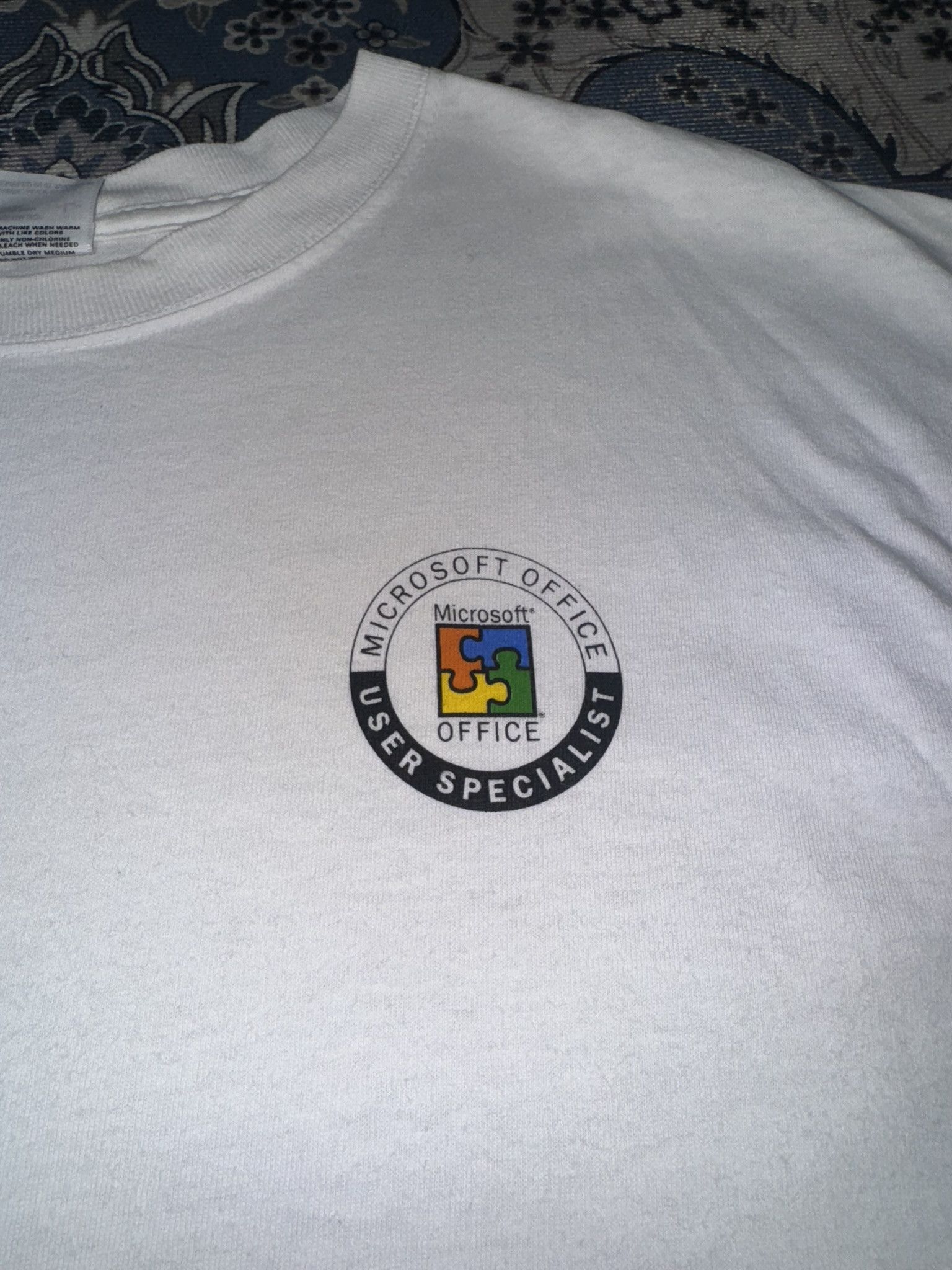 Apple × Microsoft × Vintage Vintage Microsoft Office User T shirt Apple iphone Size US L / EU 52-54 / 3 - 2 Thumbnail