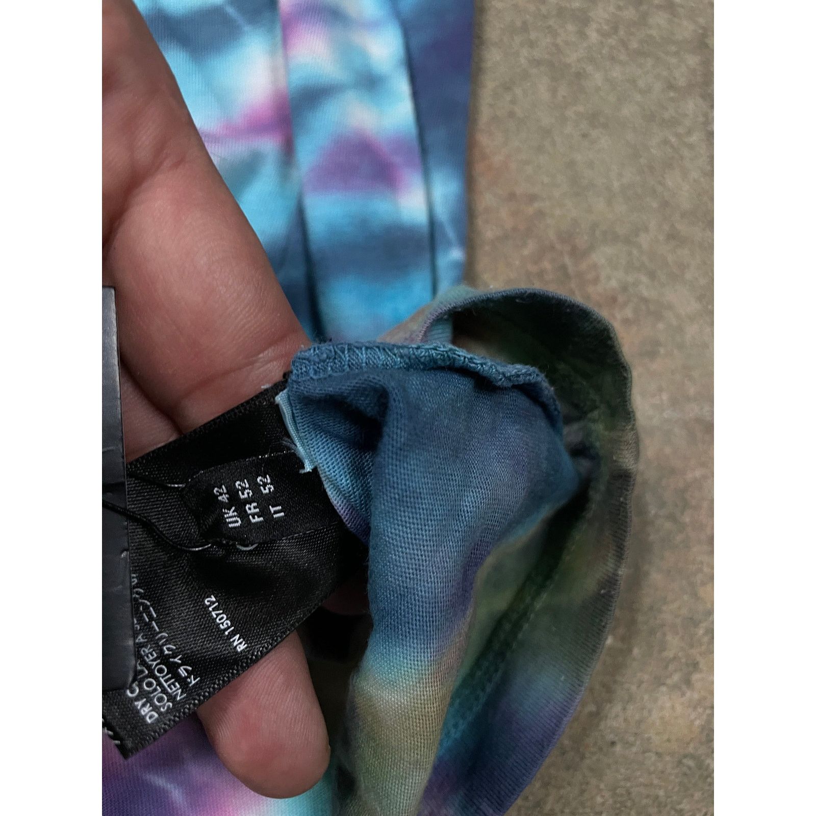 Amiri Amiri Tie Dye Dove Tee XL Used Size US XL / EU 56 / 4 - 6 Thumbnail