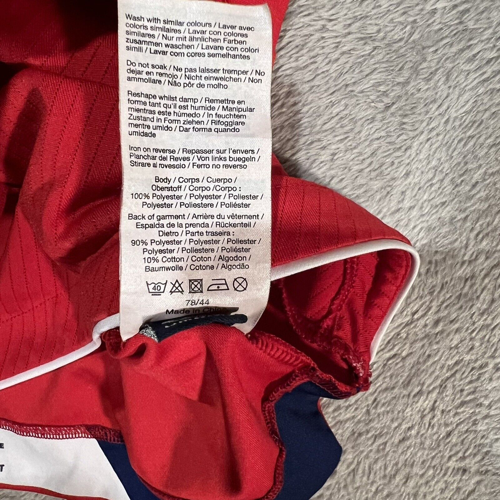 Umbro England Soccer Jersey Men's Large Red 2009 Umbro National Size US L / EU 52-54 / 3 - 6 Thumbnail