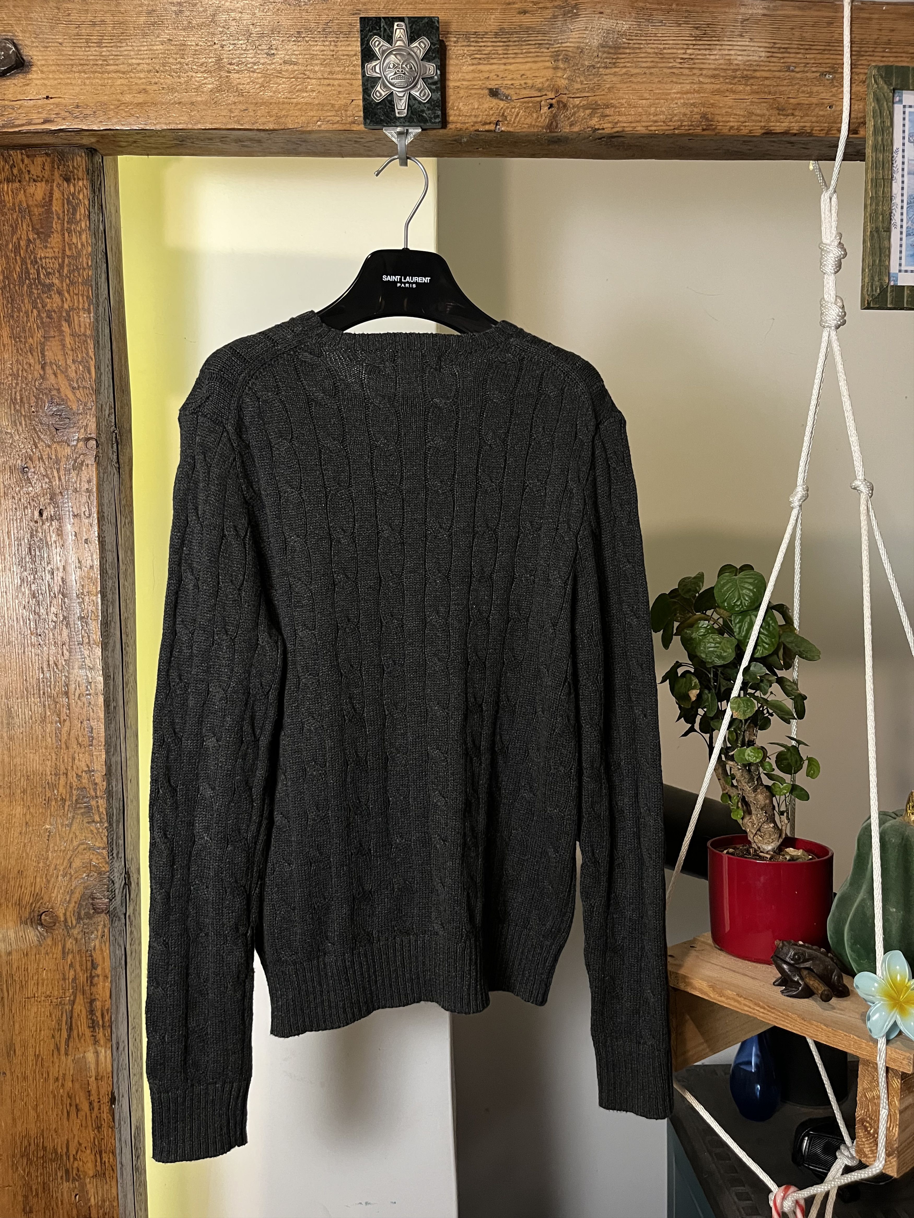 Polo Ralph Lauren Polo Ralph Lauren Cable Knit Sweater Size S / US 4 / IT 40 - 2 Thumbnail