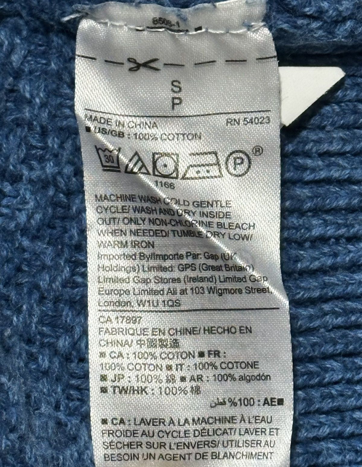 Gap Gap Womens Textured Purl Knit Sweater Size S / US 4 / IT 40 - 5 Thumbnail