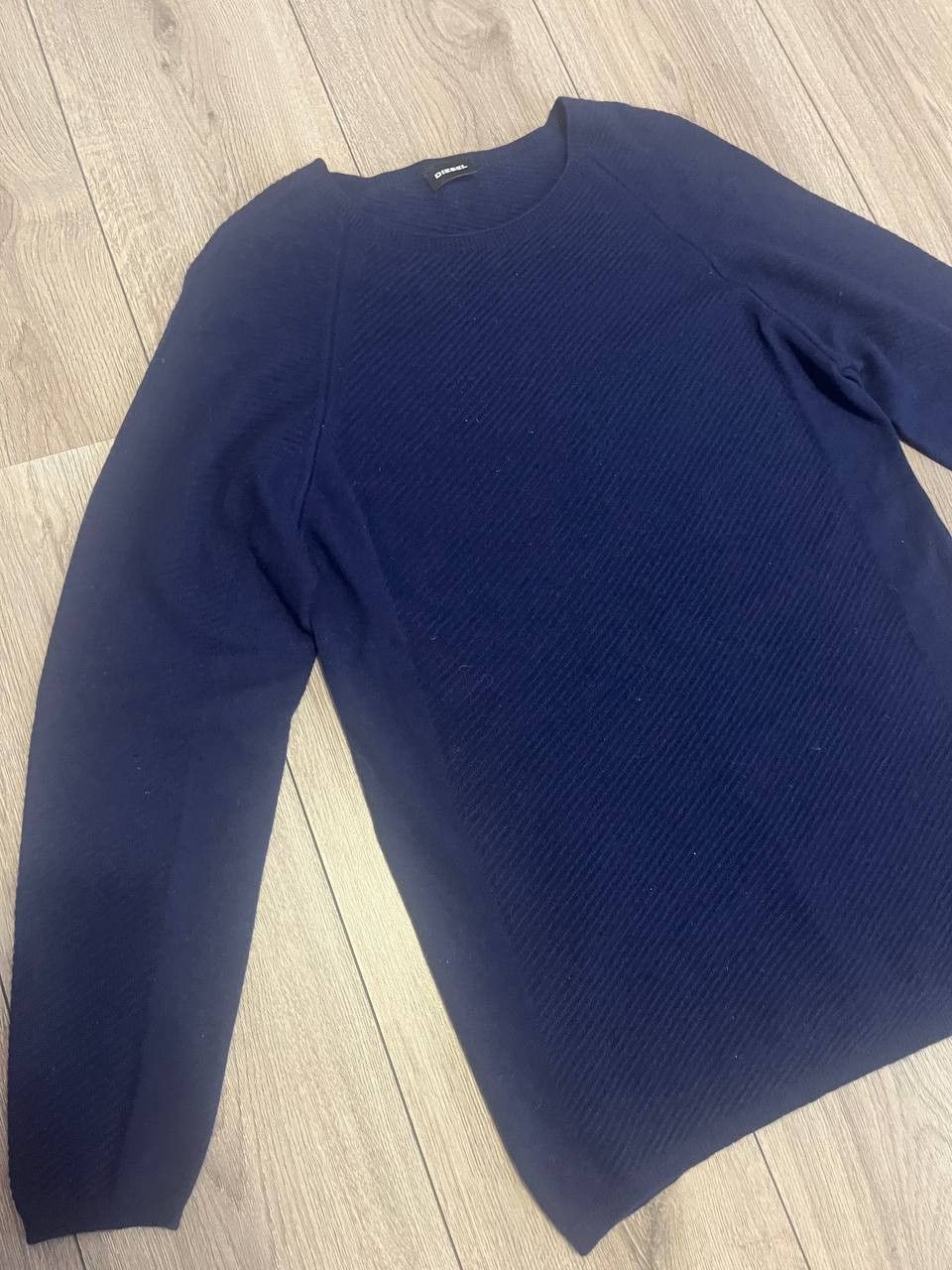 Diesel diesel knit sweater size M Blue Size US M / EU 48-50 / 2 - 2 Thumbnail