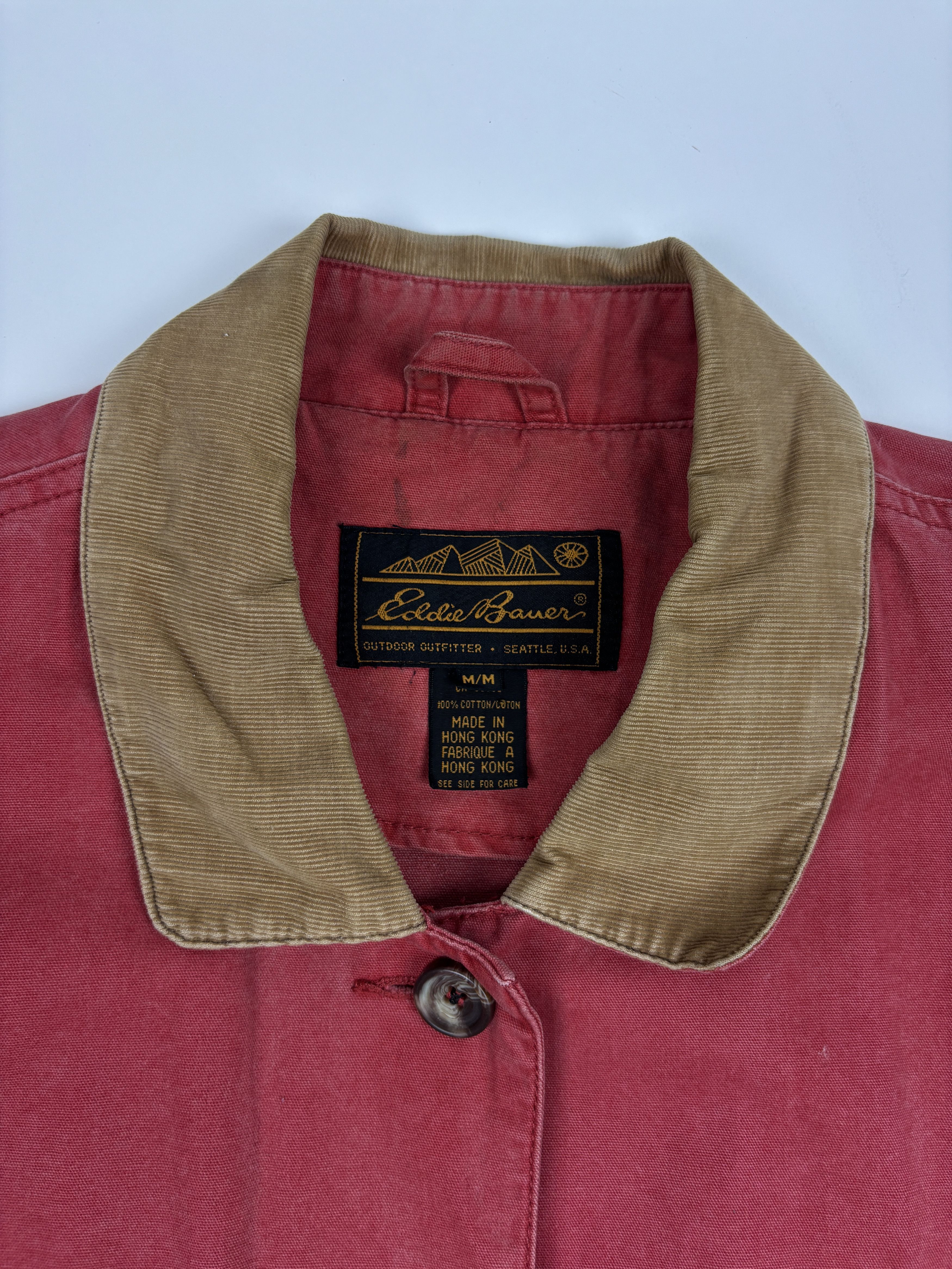 Eddie Bauer Vintage Eddie Bauer Barn Chore Field Jacket Red M Size US M / EU 48-50 / 2 - 2 Thumbnail