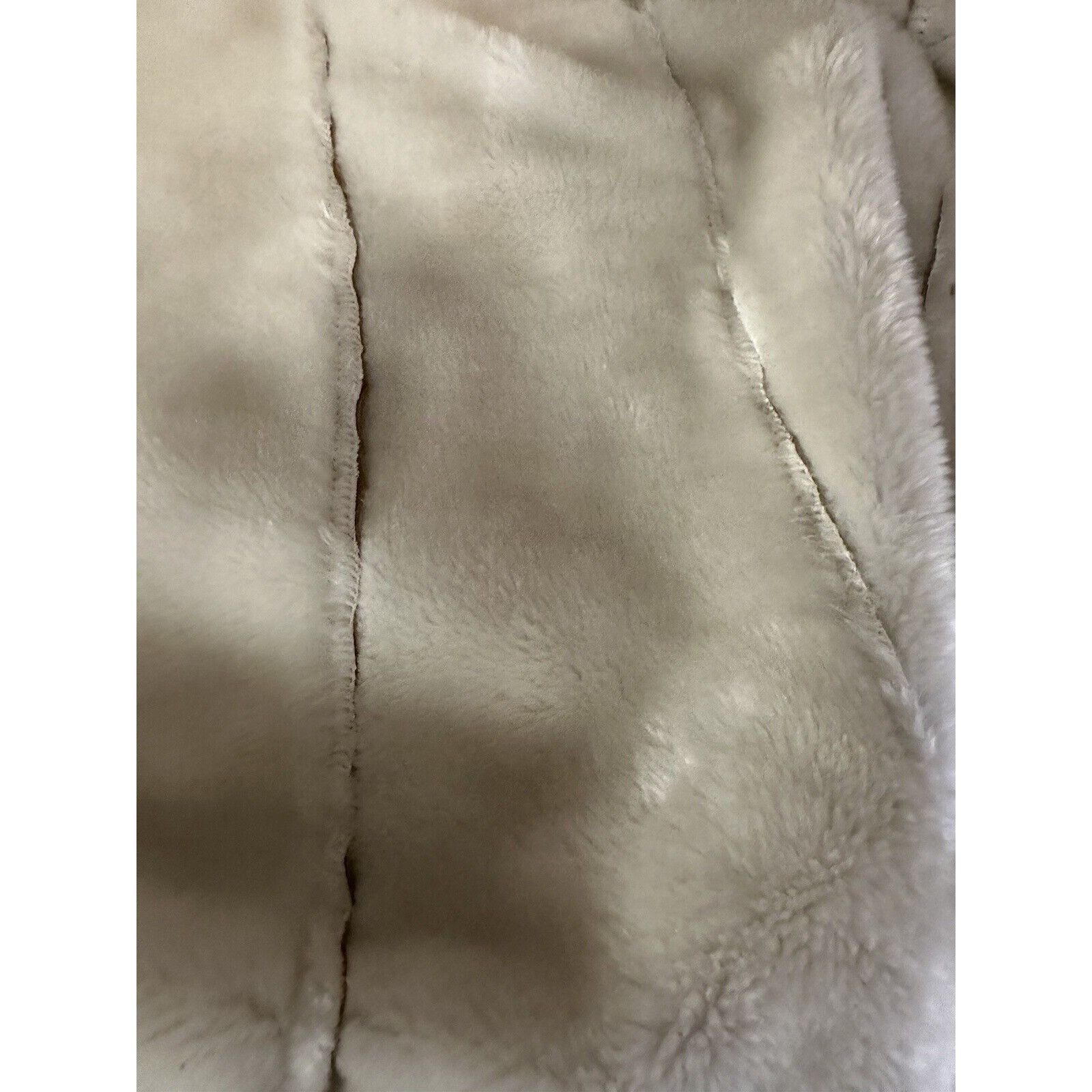 Boston Proper Vtg Penny Lane Y2K Leather Boston Proper Faux Sherpa Womans Size M / US 6-8 / IT 42-44 - 23 Thumbnail