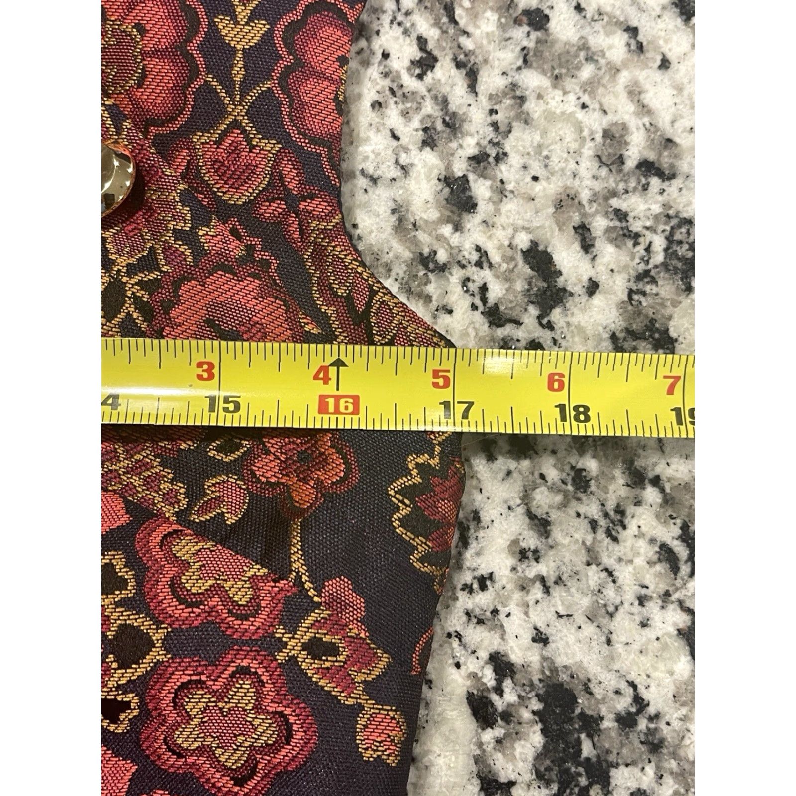 Trina Turk Trina Turk Angelou Sierra Primrose Jacquard Shift Dress Sz 4 Red Floral Sleeveless Zip Crew Neck Mini Sheath 60s Vintage No Women Size S / US 4 / IT 40 - 7 Thumbnail