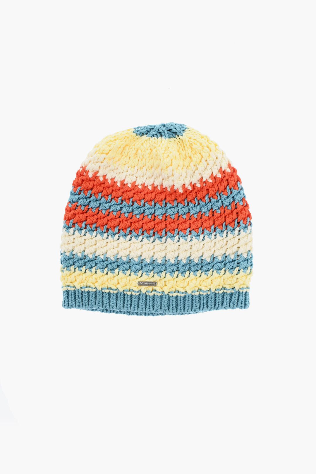 Dsquared2 Knitted Cotton Beanie Size ONE SIZE - 1 Thumbnail