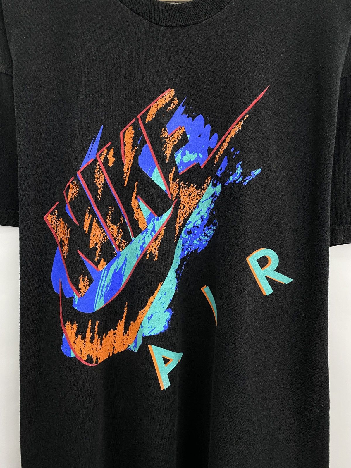 Nike × Vintage 🇺🇸 Vintage 90s Nike Rare T-Shirt Y2K Rare Retro Hype Size US L / EU 52-54 / 3 - 4 Thumbnail