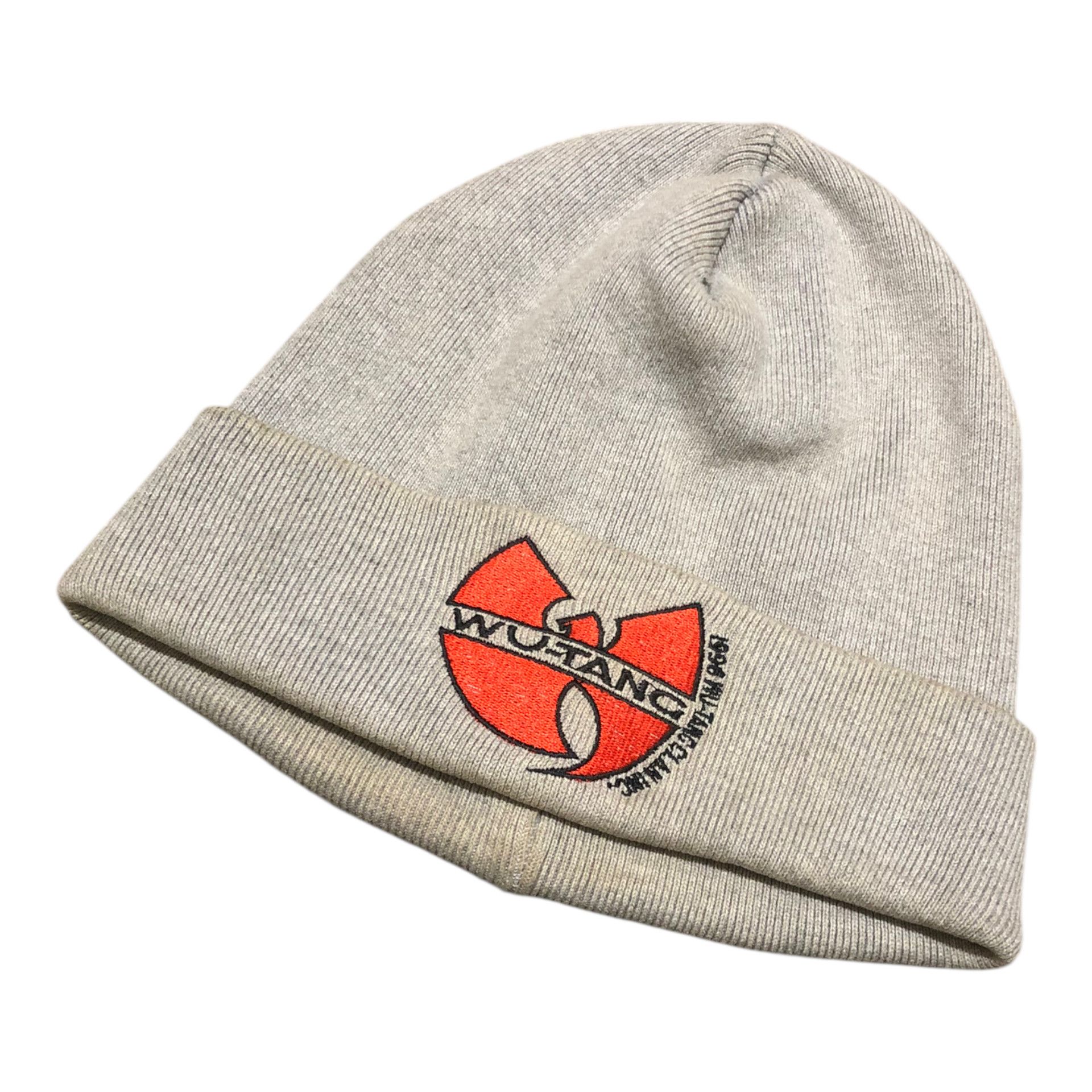 Rap Tees 🔥Vintage 95' WU TANG CLAN Embroidered Beanie Raptee Hip Hop Size ONE SIZE - 1 Thumbnail