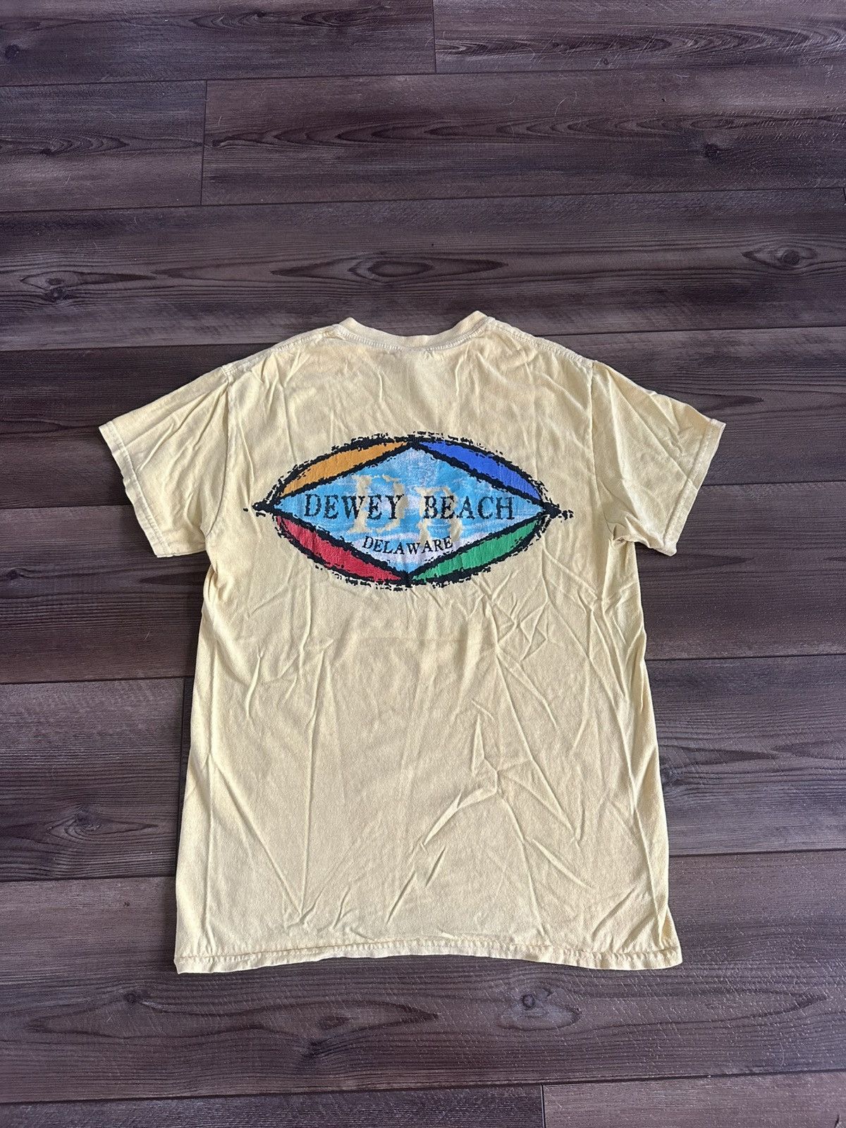 Vintage Vintage Dewey Beach Surf Club Delaware Tee 90s / Y2K Size US S / EU 44-46 / 1 - 1 Thumbnail