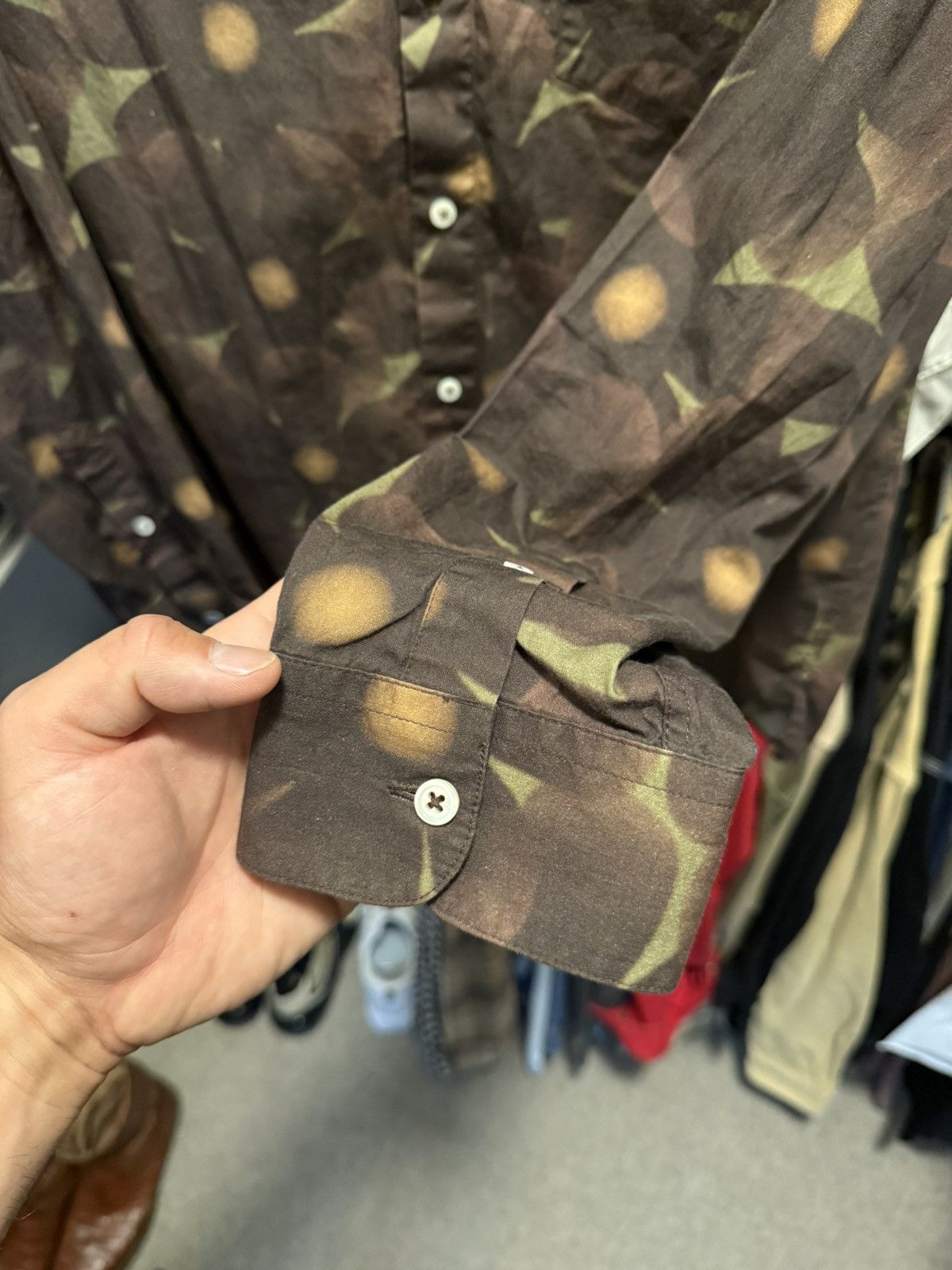 Jacquemus JACQUEMUS Brown La Montagne 'La Chemise Simon' Sz 50: L Size US M / EU 48-50 / 2 - 2 Thumbnail