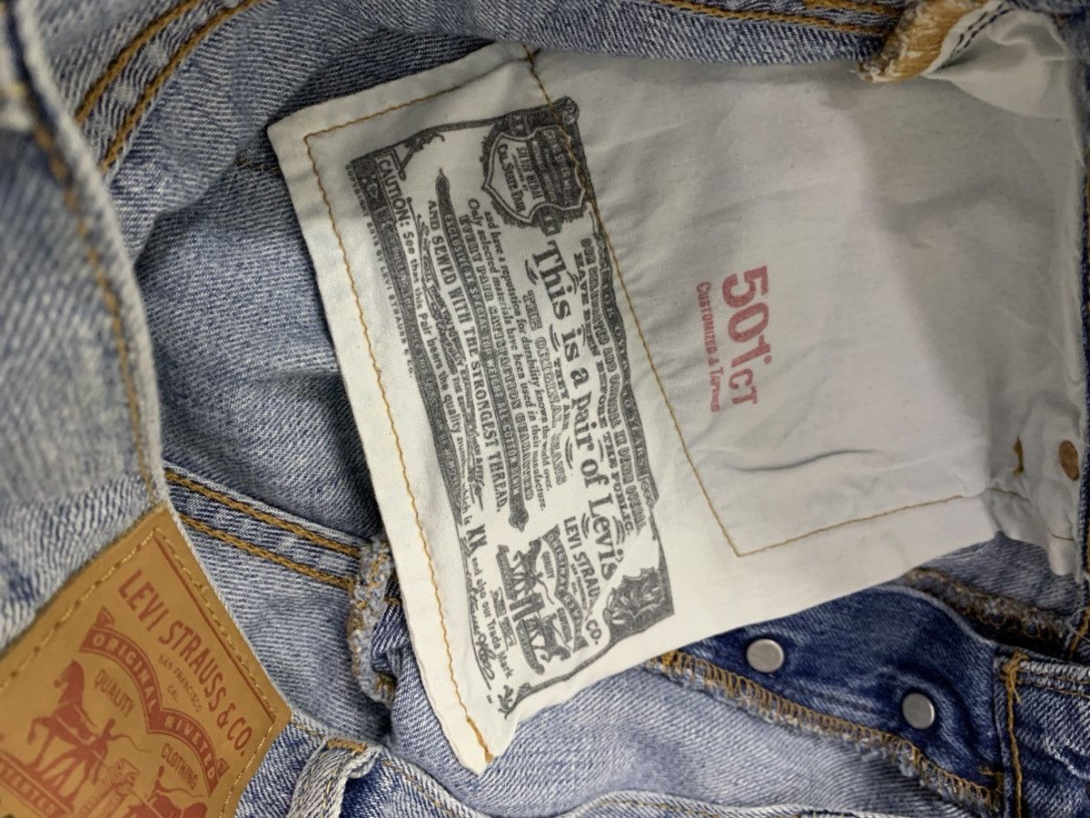 Beams Plus × Levi's Rare Levis 501 CT X Beams 40th Anniversary Selvedge Size US 28 / EU 44 - 9 Thumbnail